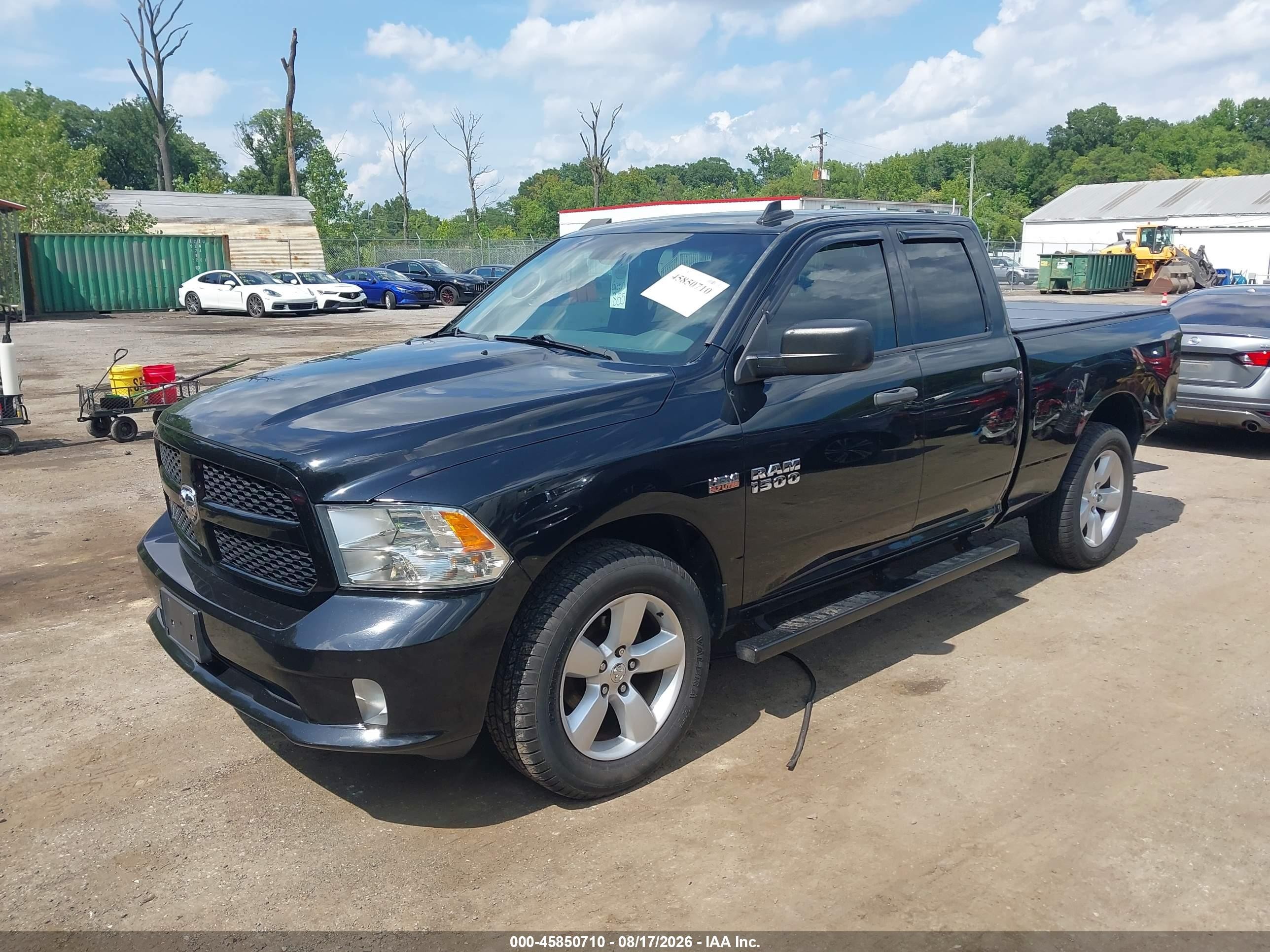2015 Ram 1500 Express Black vin: 1C6RR7FTXFS597315