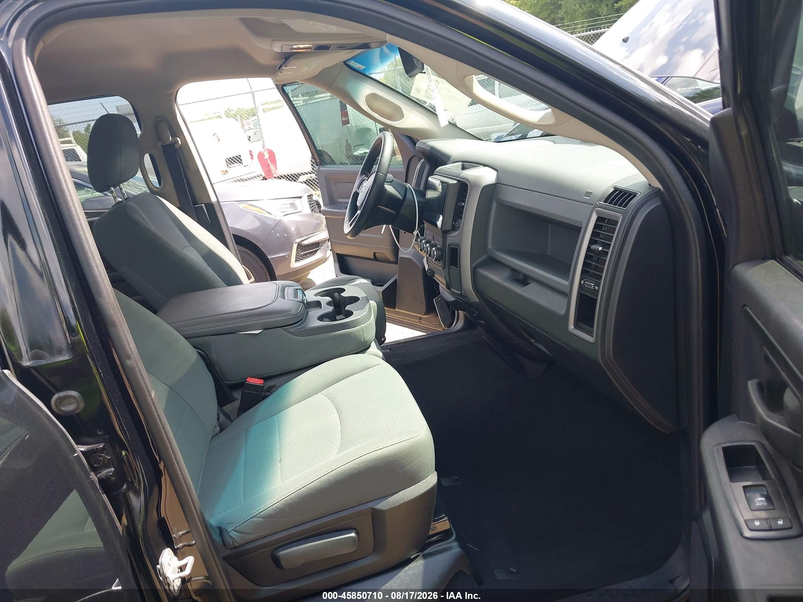 2015 Ram 1500 Express Black vin: 1C6RR7FTXFS597315