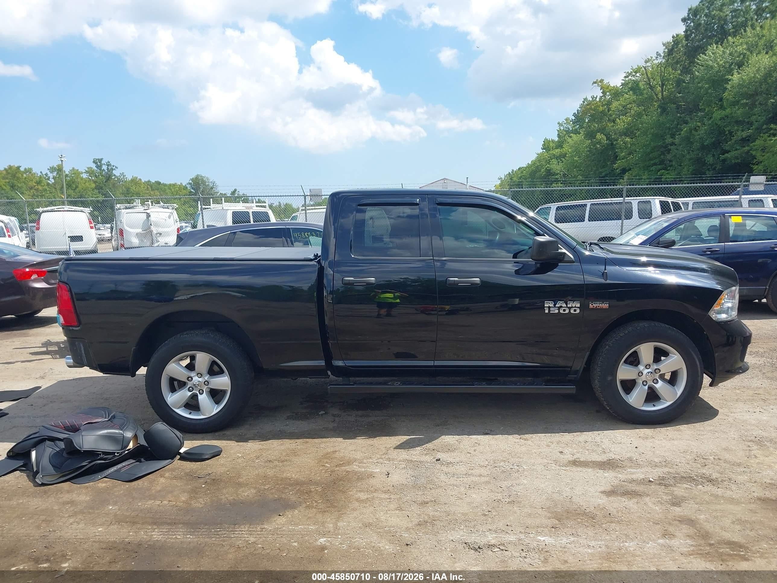 2015 Ram 1500 Express Black vin: 1C6RR7FTXFS597315