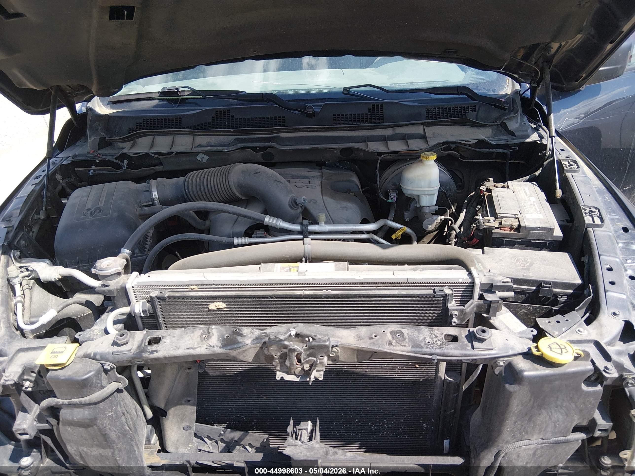 2015 Ram 1500 Express Серый vin: 1C6RR7FTXFS619524