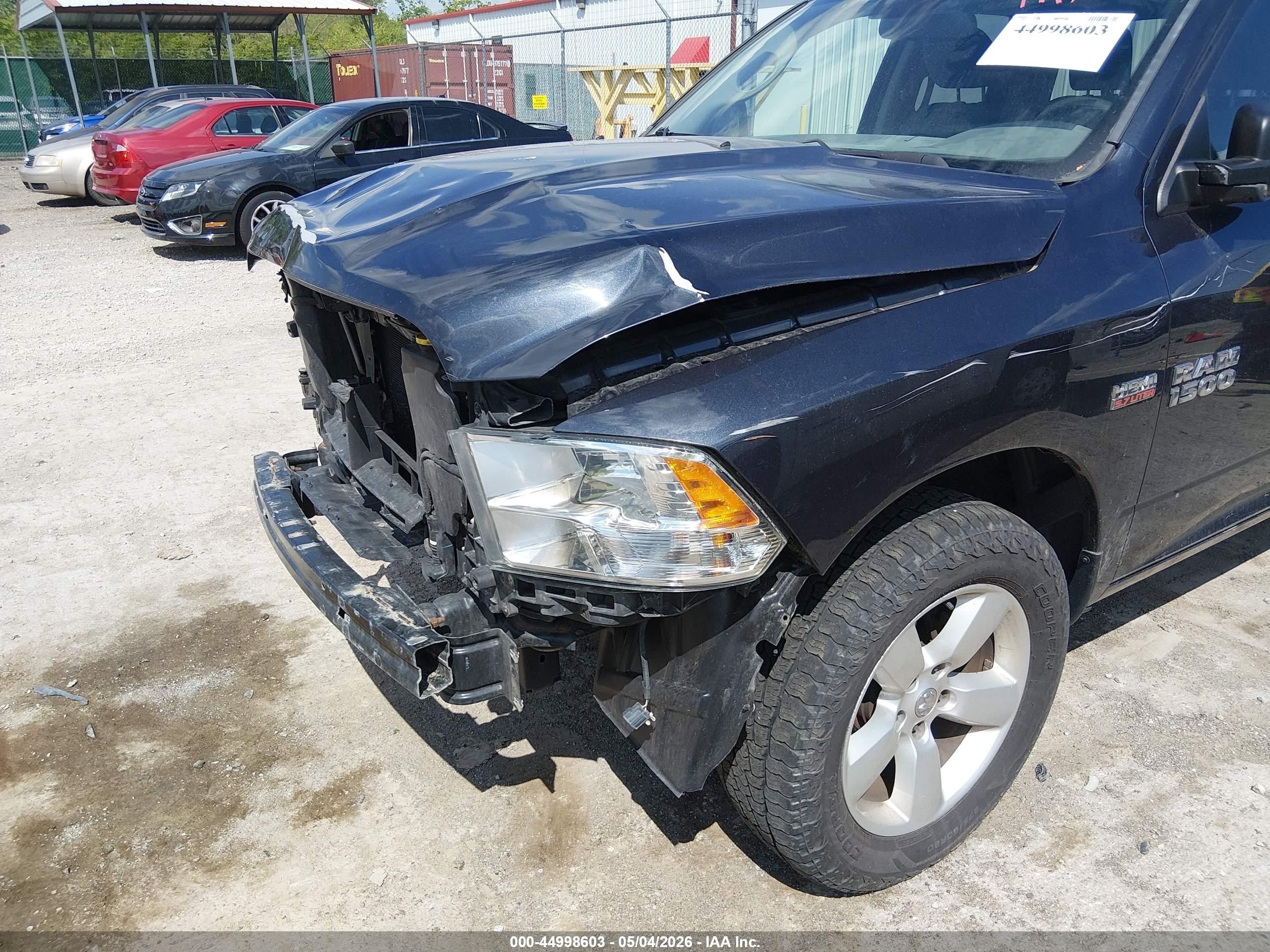 2015 Ram 1500 Express Серый vin: 1C6RR7FTXFS619524