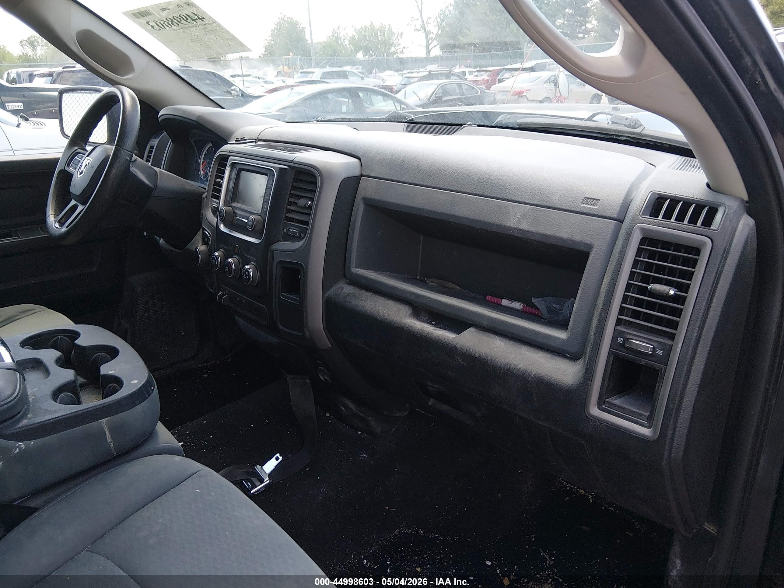 2015 Ram 1500 Express Серый vin: 1C6RR7FTXFS619524