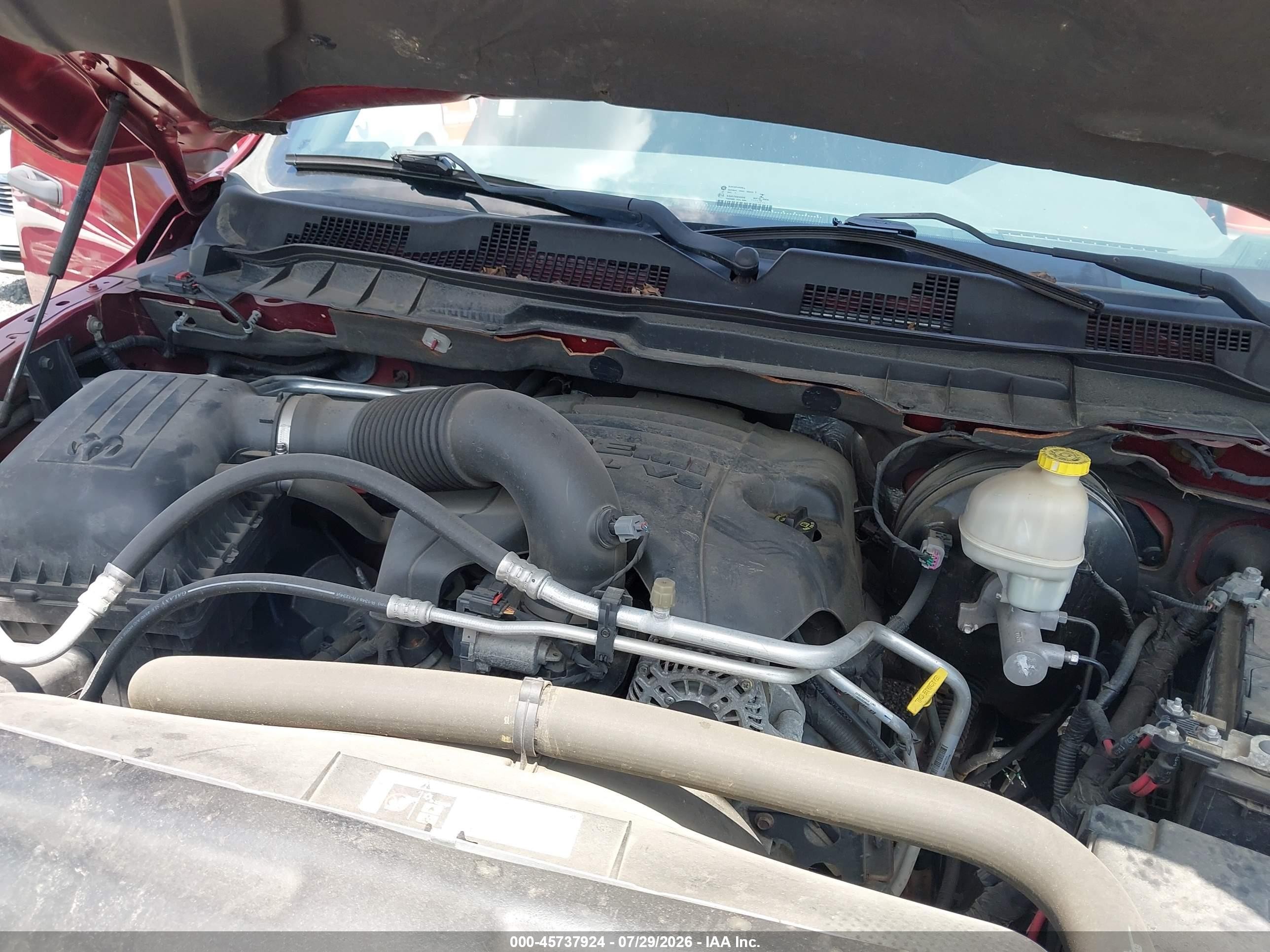 2015 Ram 1500 Express Burgundy vin: 1C6RR7FTXFS648408