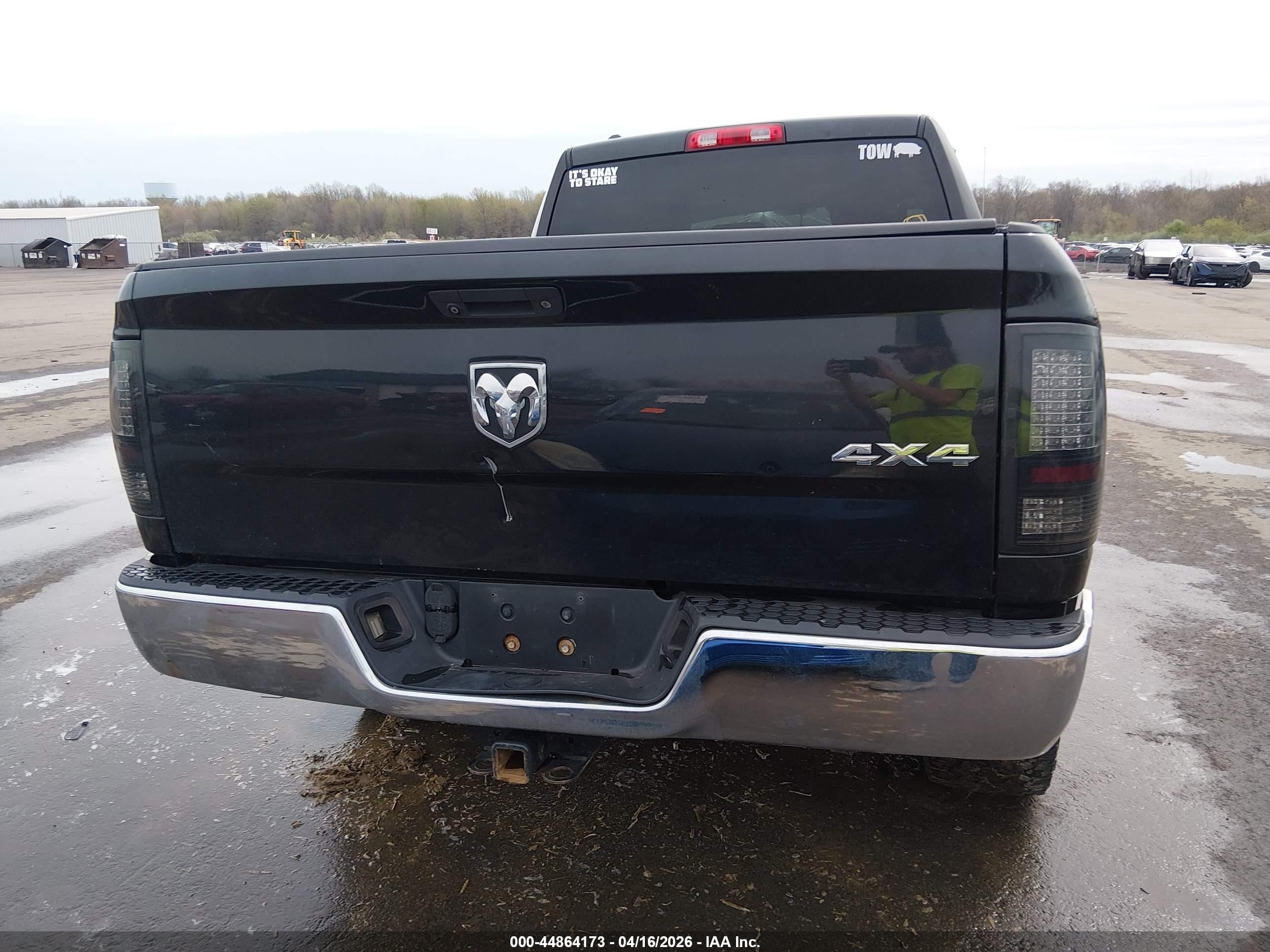 2015 Ram 1500   Черный vin: 1C6RR7FTXFS706324