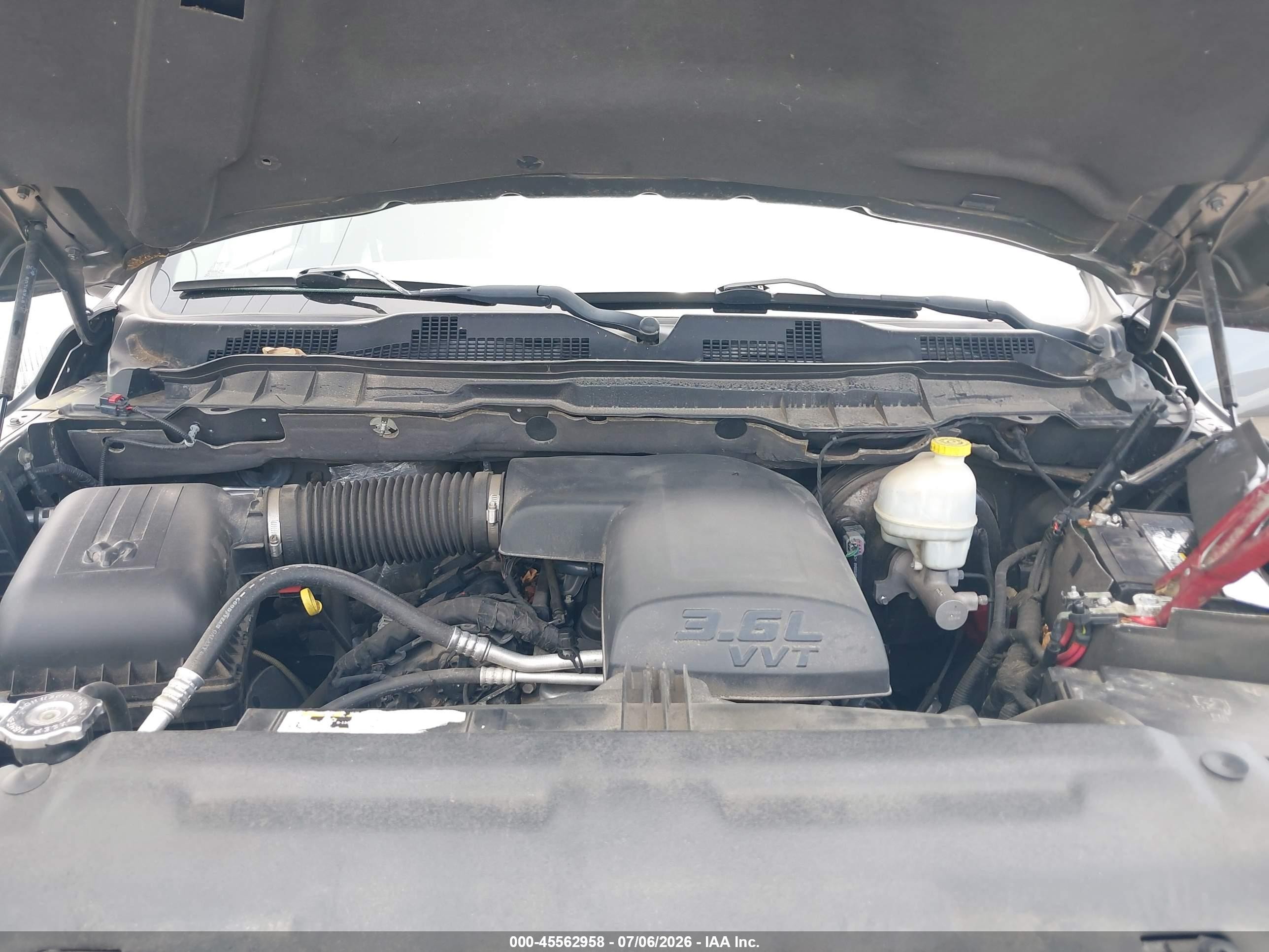 2013 Ram 1500 Slt Gray vin: 1C6RR7GG0DS637870