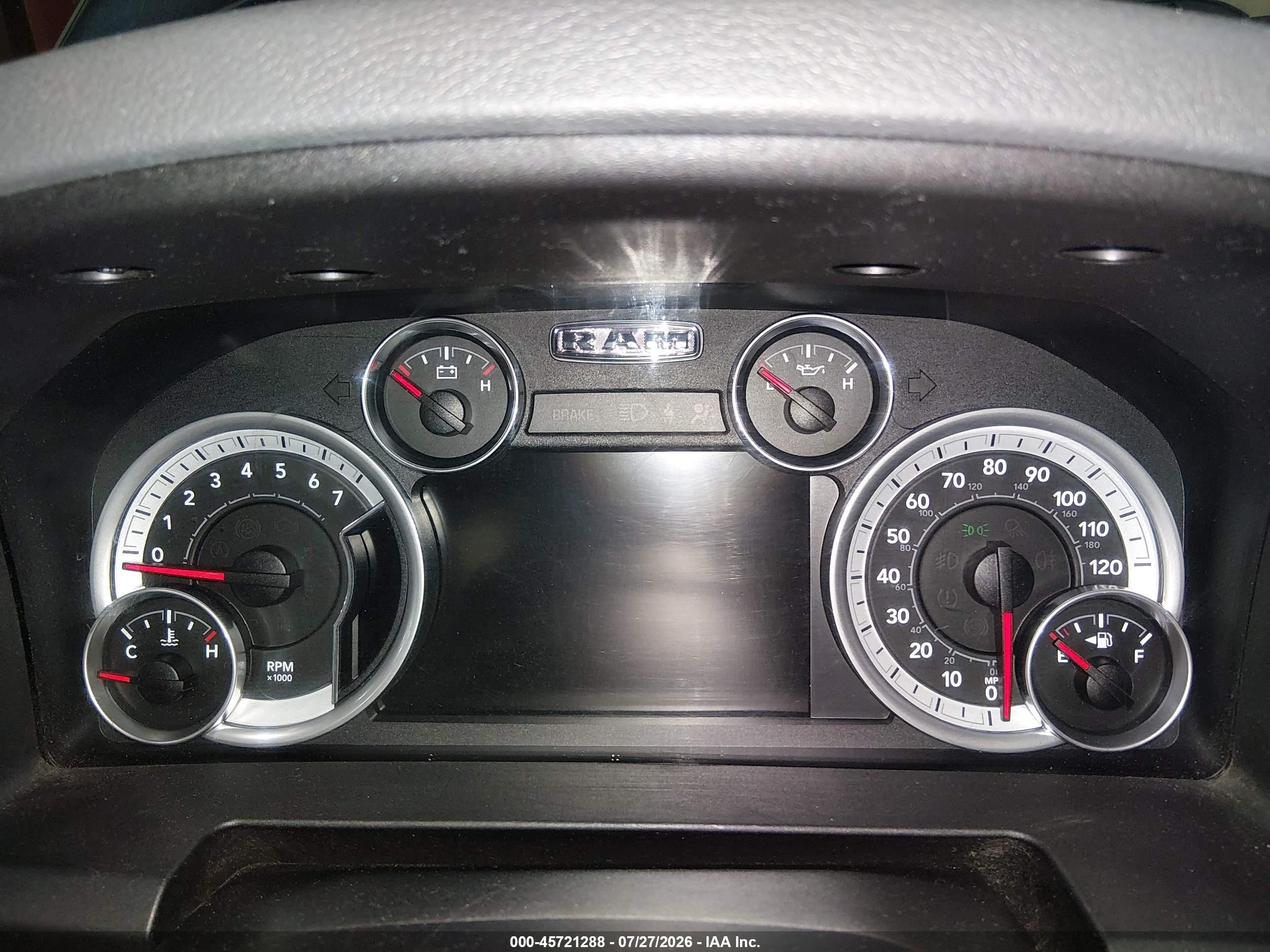 2013 Ram 1500 Slt Black vin: 1C6RR7GG0DS704791