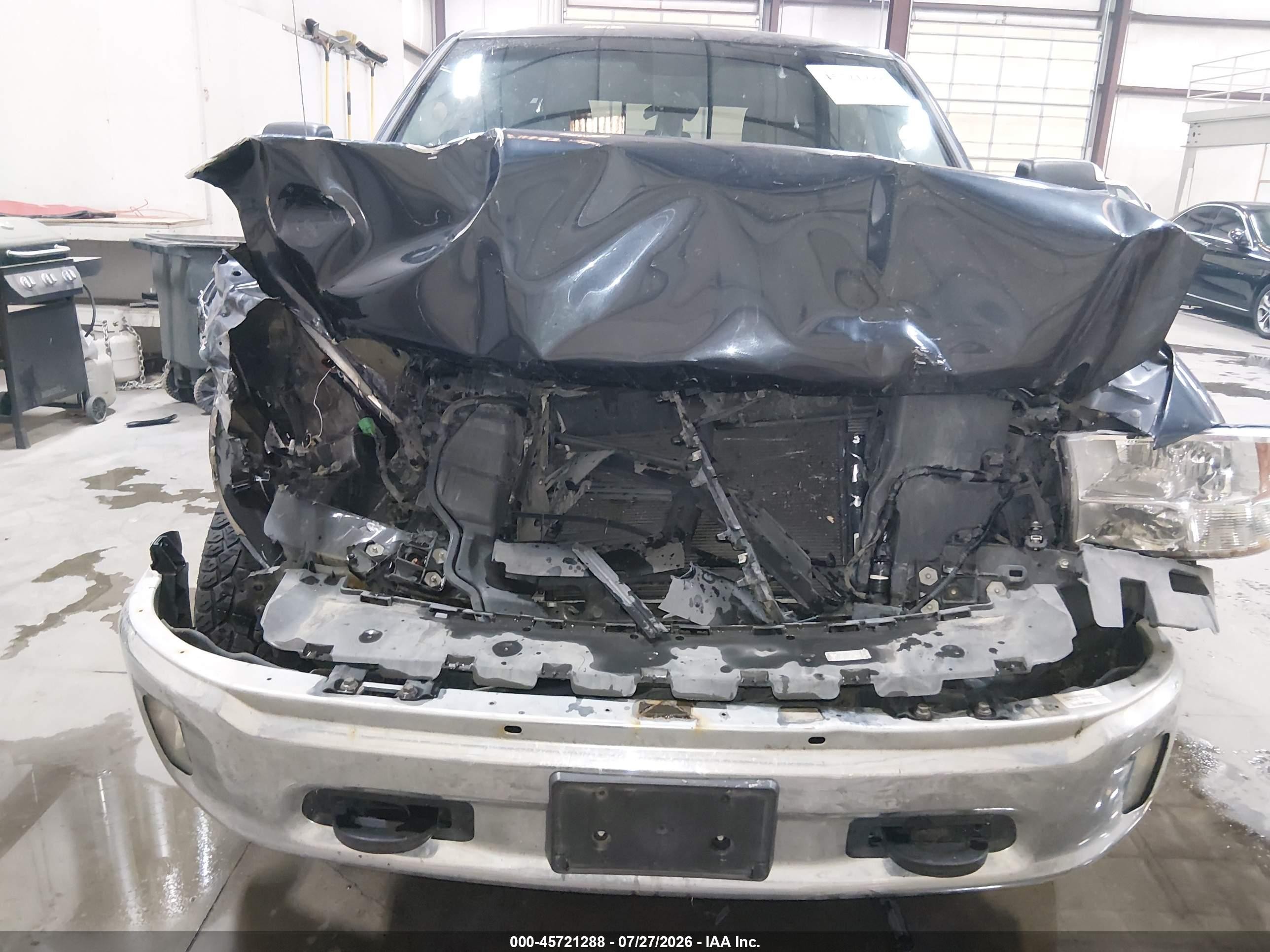 2013 Ram 1500 Slt Black vin: 1C6RR7GG0DS704791