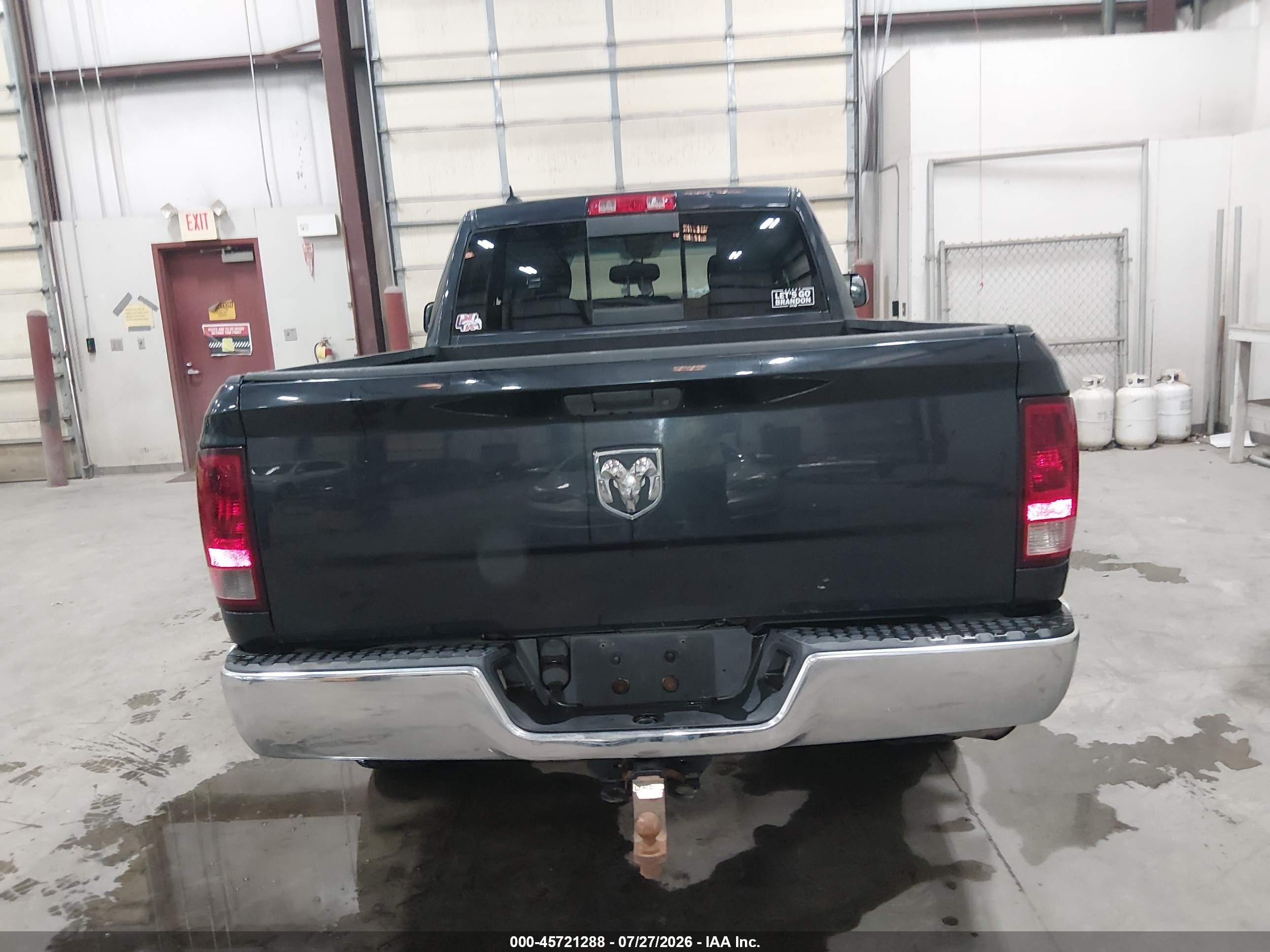 2013 Ram 1500 Slt Black vin: 1C6RR7GG0DS704791