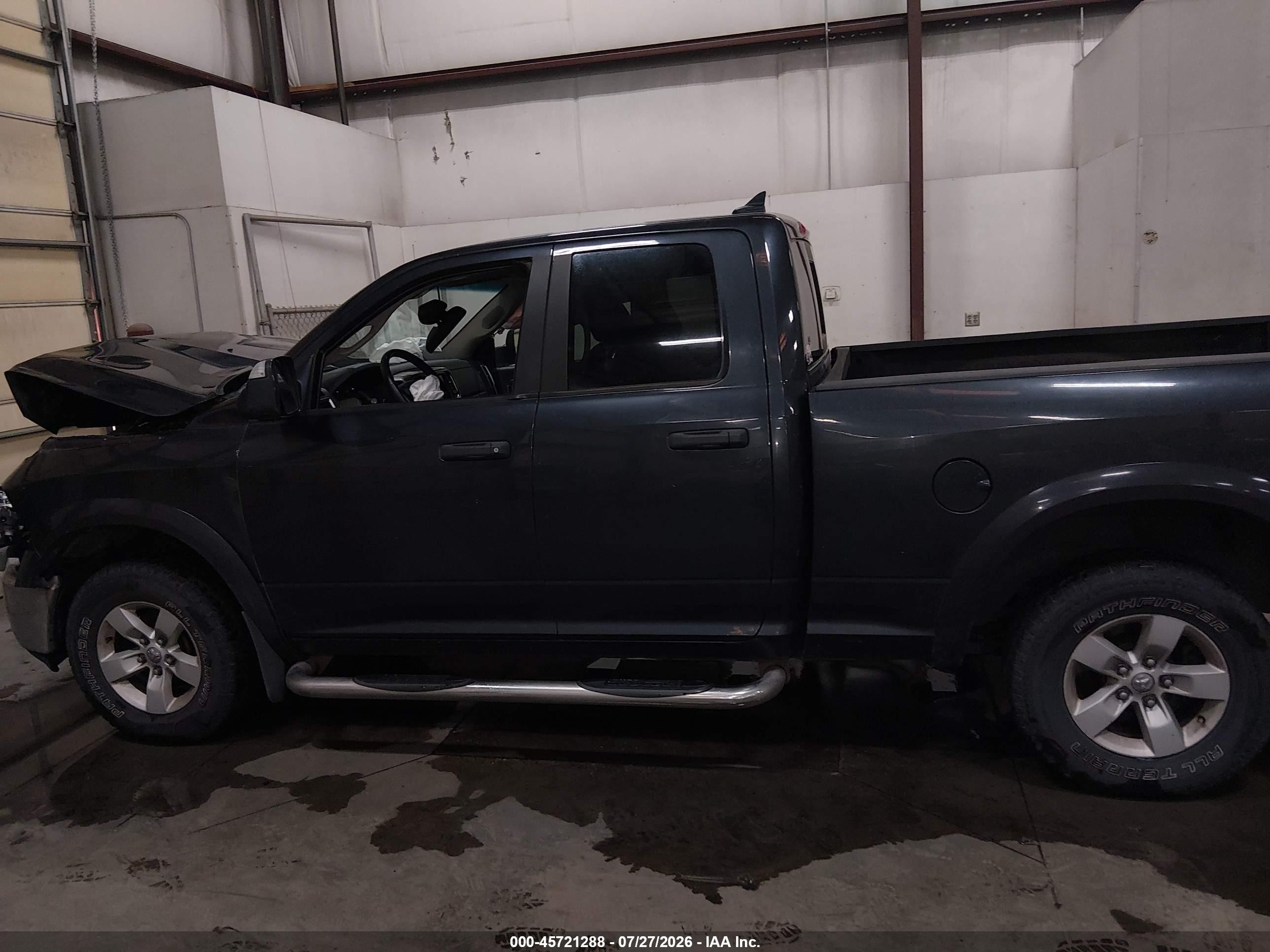 2013 Ram 1500 Slt Black vin: 1C6RR7GG0DS704791