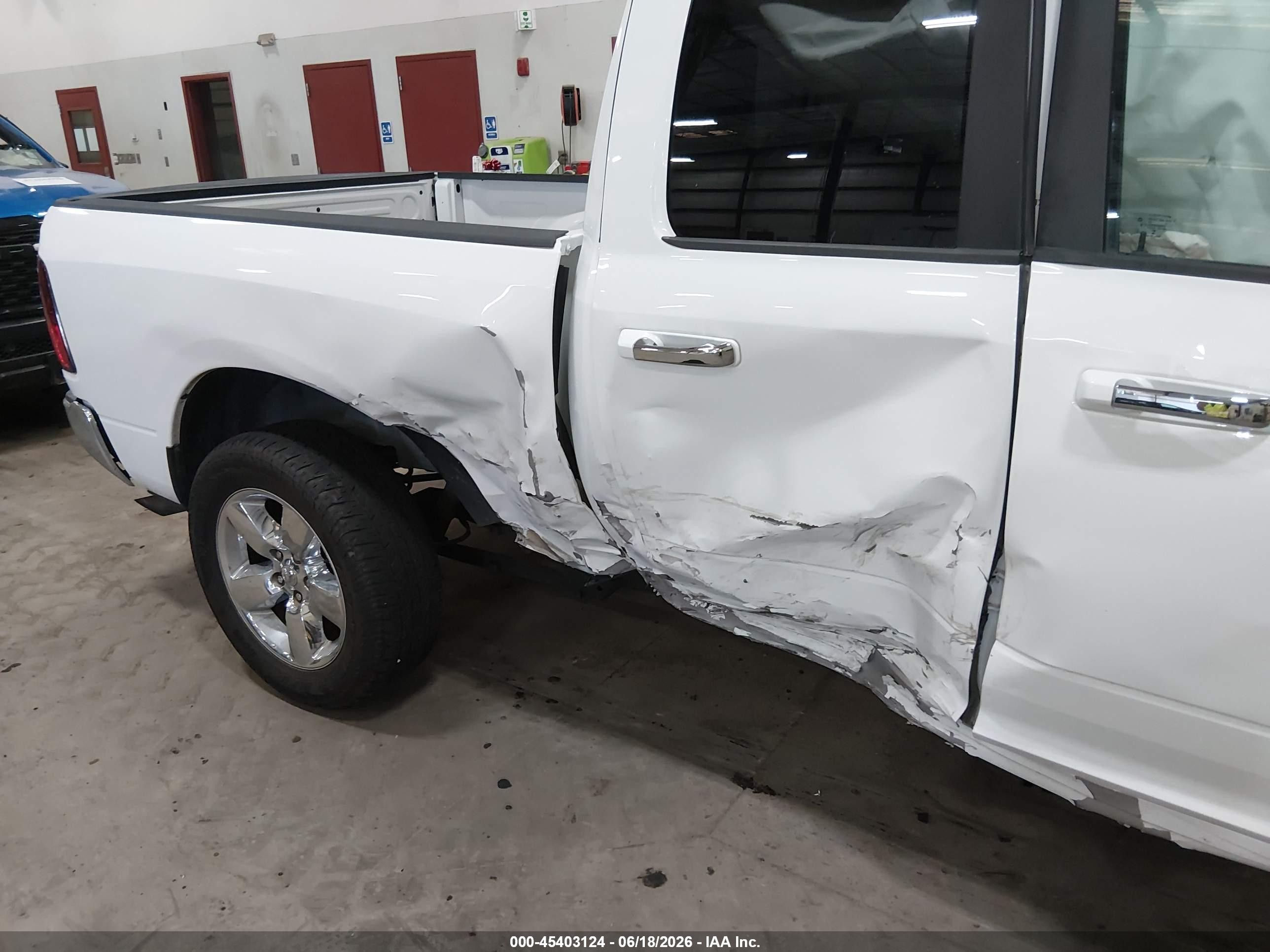 2014 Ram 1500 Big Horn Белый vin: 1C6RR7GG0ES119808