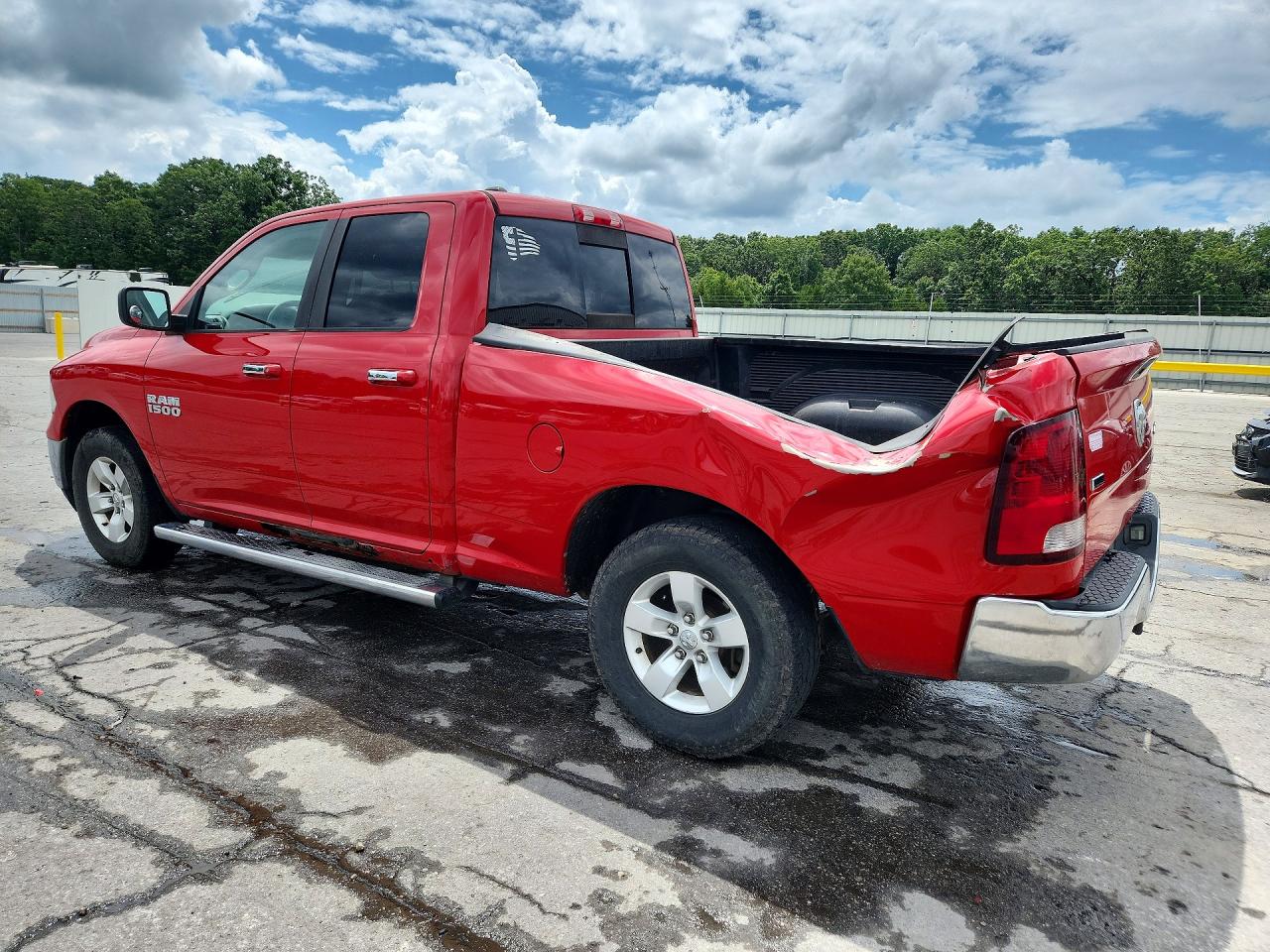 2014 Ram 1500 Slt Red vin: 1C6RR7GG0ES153506