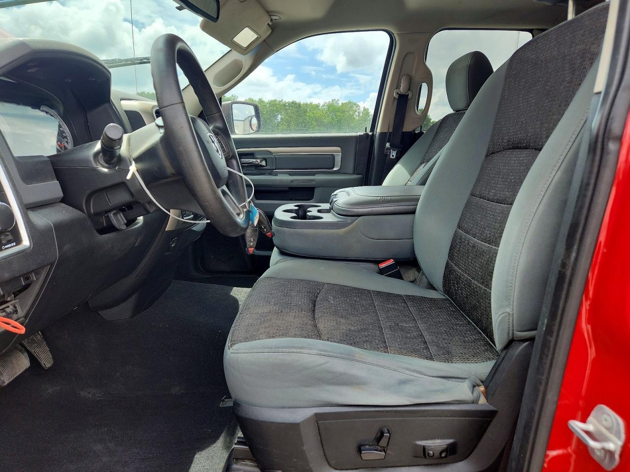 2014 Ram 1500 Slt Red vin: 1C6RR7GG0ES153506