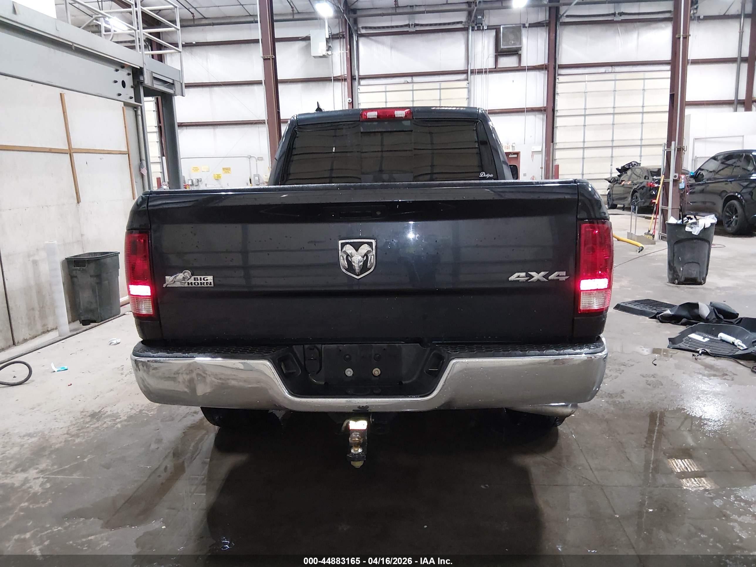 2015 Ram 1500 Big Horn Black vin: 1C6RR7GG0FS546231