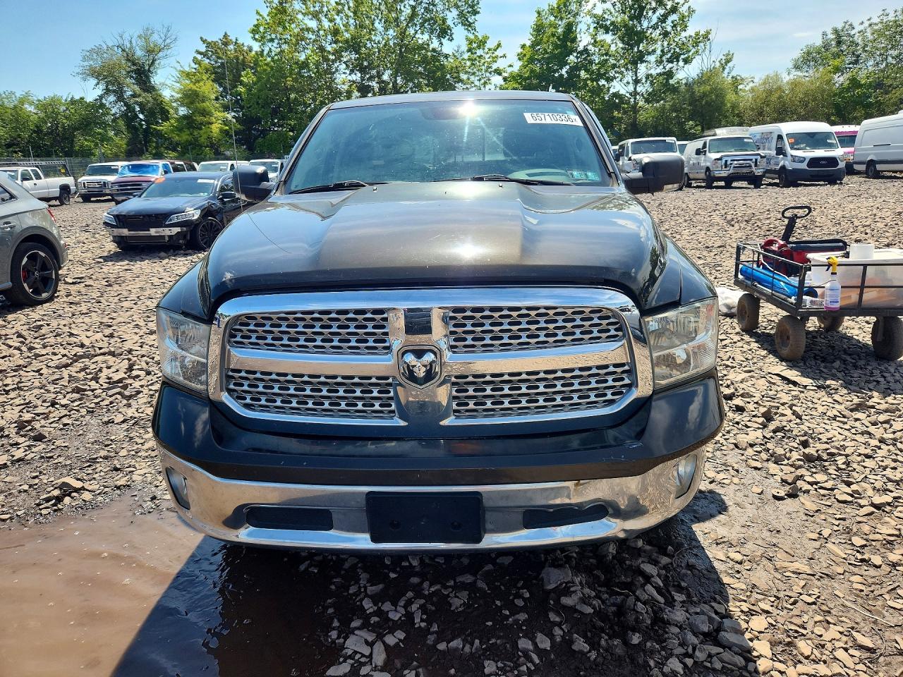 2014 Ram 1500 Slt Brown vin: 1C6RR7GG3ES210233