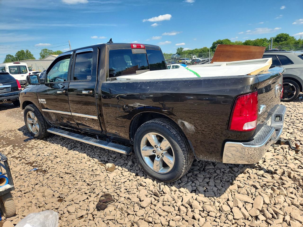 2014 Ram 1500 Slt Brown vin: 1C6RR7GG3ES210233