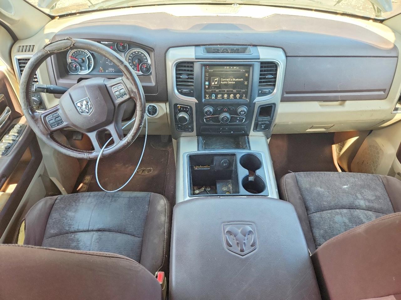 2014 Ram 1500 Slt Brown vin: 1C6RR7GG3ES210233