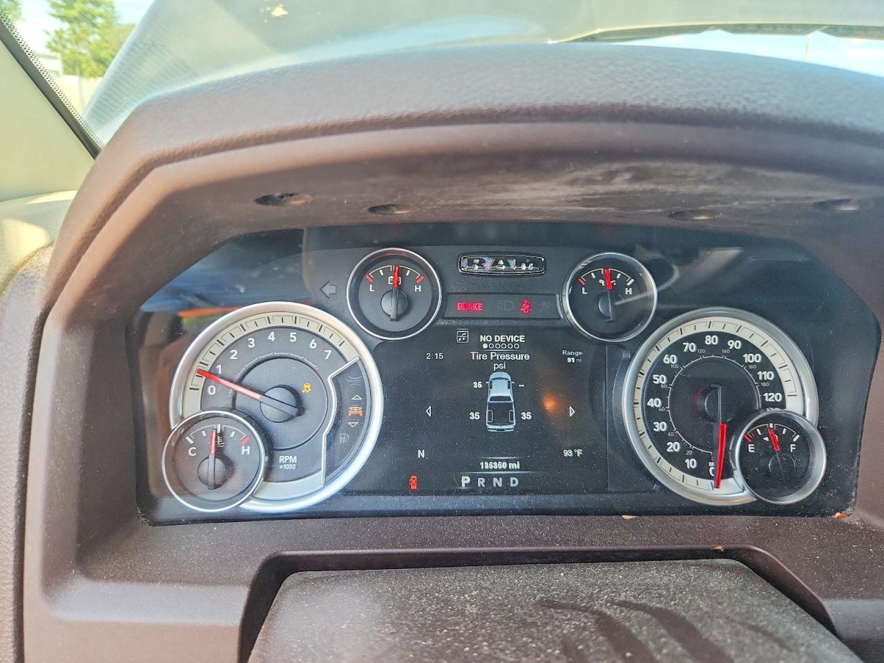2014 Ram 1500 Slt Brown vin: 1C6RR7GG3ES210233