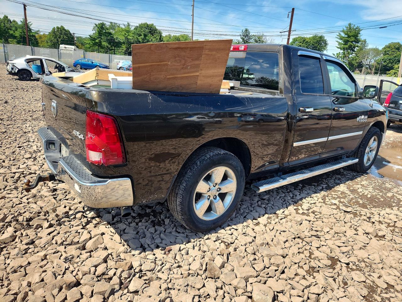 2014 Ram 1500 Slt Brown vin: 1C6RR7GG3ES210233
