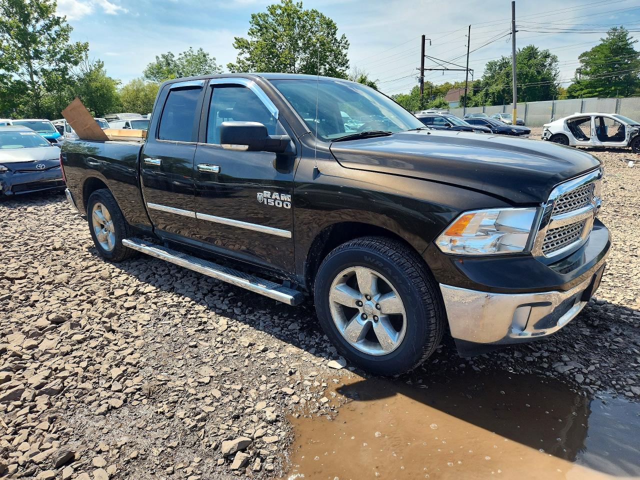 2014 Ram 1500 Slt Brown vin: 1C6RR7GG3ES210233