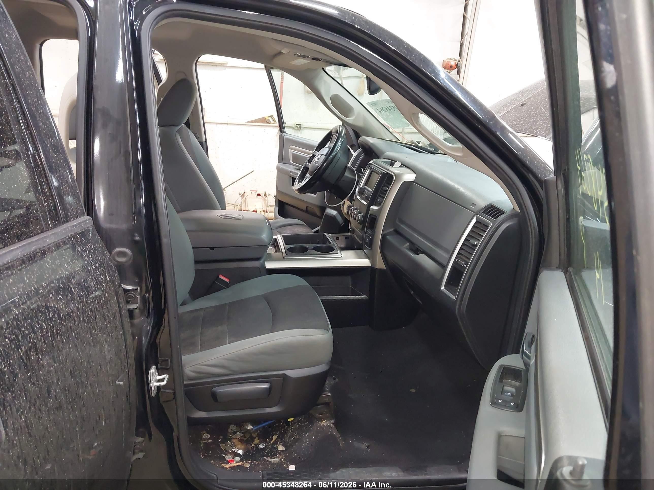 2014 Ram 1500   Black vin: 1C6RR7GG4ES120167