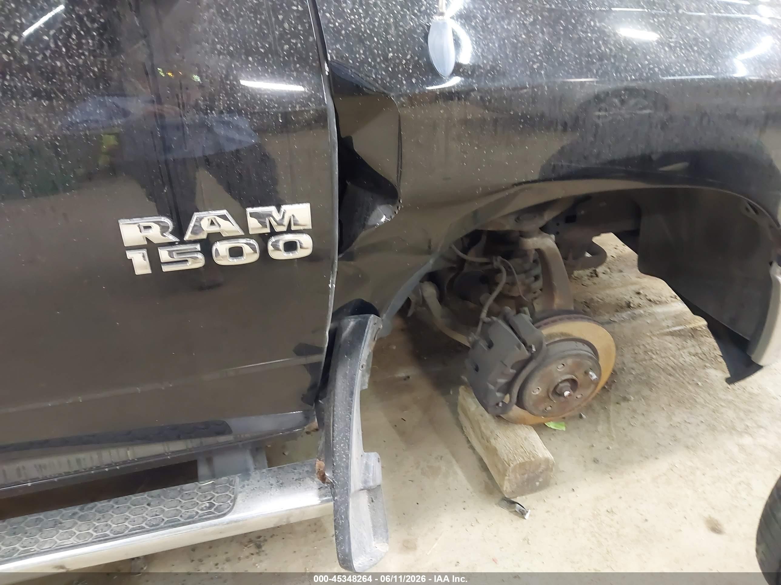 2014 Ram 1500   Black vin: 1C6RR7GG4ES120167