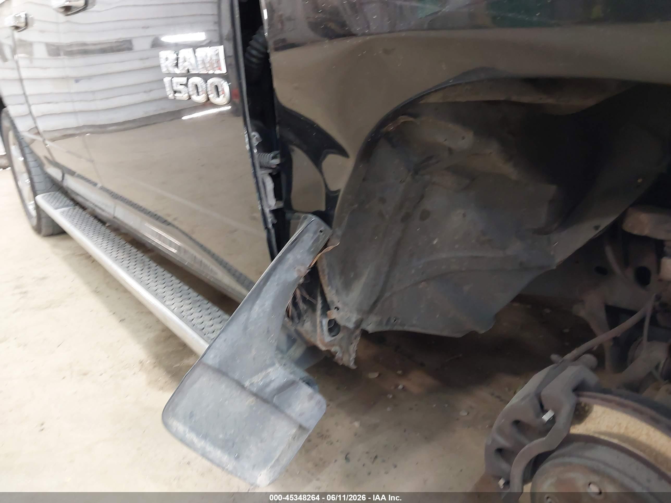 2014 Ram 1500   Black vin: 1C6RR7GG4ES120167