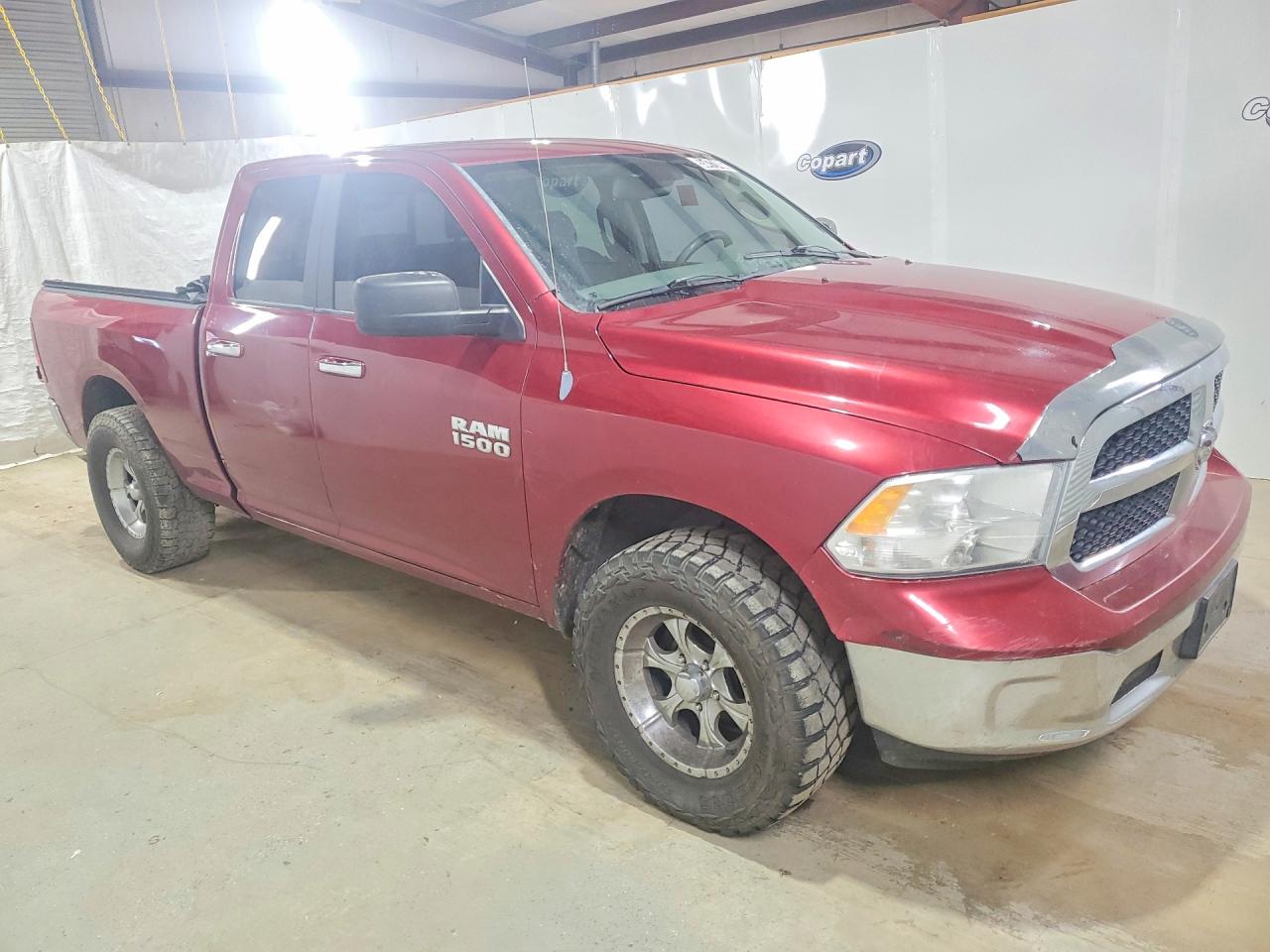 2014 Ram 1500 Slt Темно-бордовый vin: 1C6RR7GG4ES133677