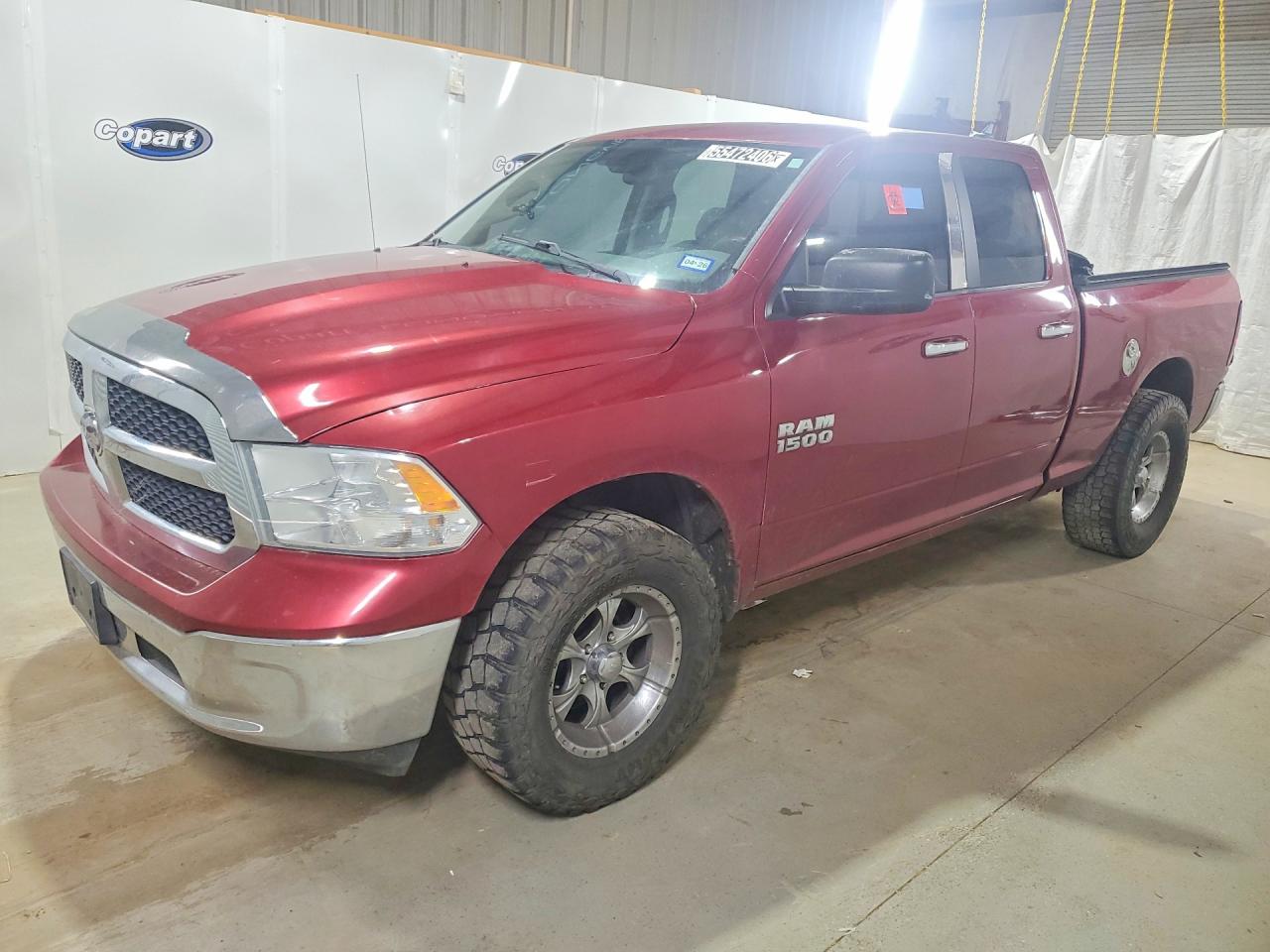 2014 Ram 1500 Slt Темно-бордовый vin: 1C6RR7GG4ES133677