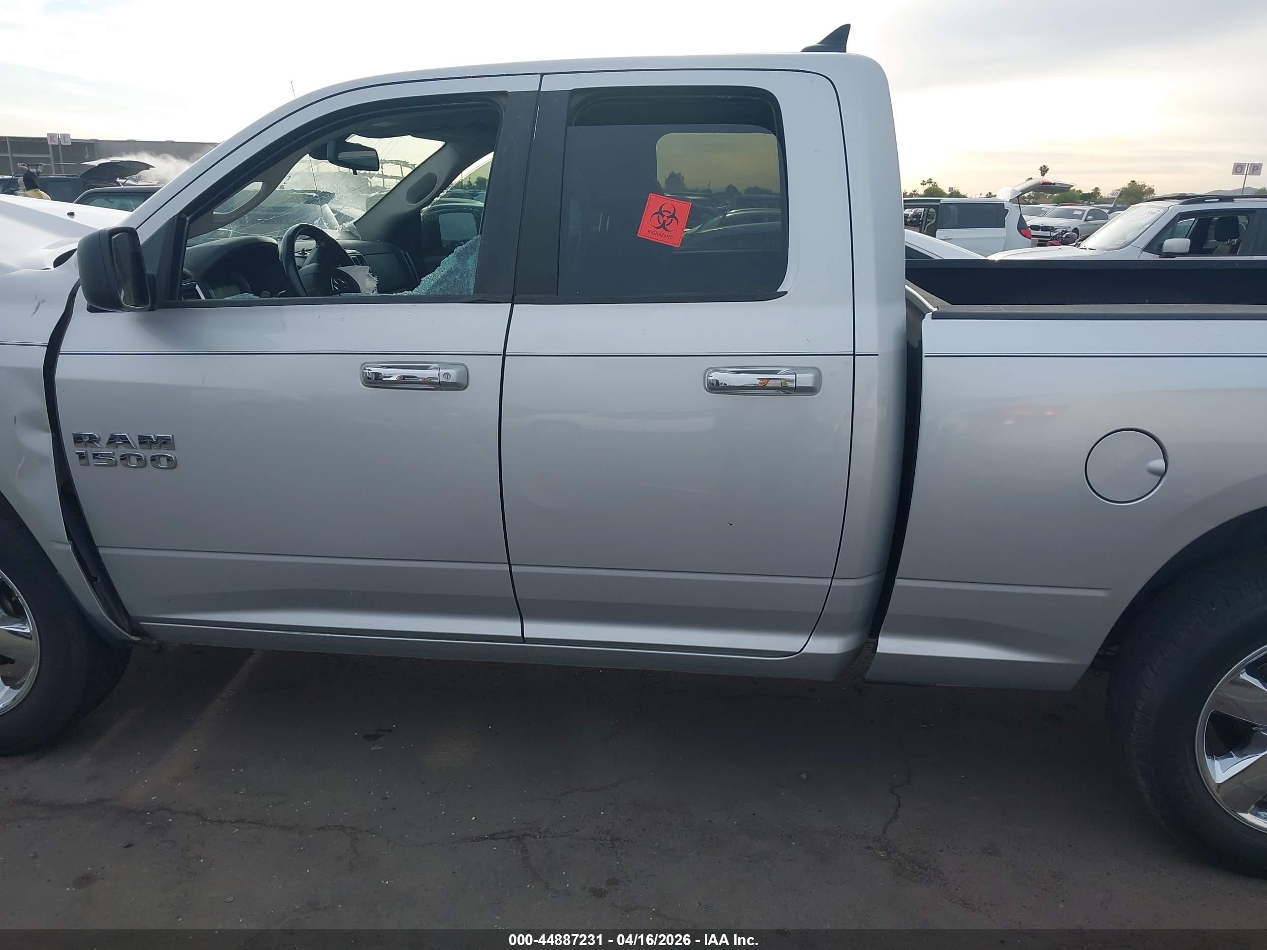 2014 Ram 1500 Big Horn Silver vin: 1C6RR7GG4ES134425