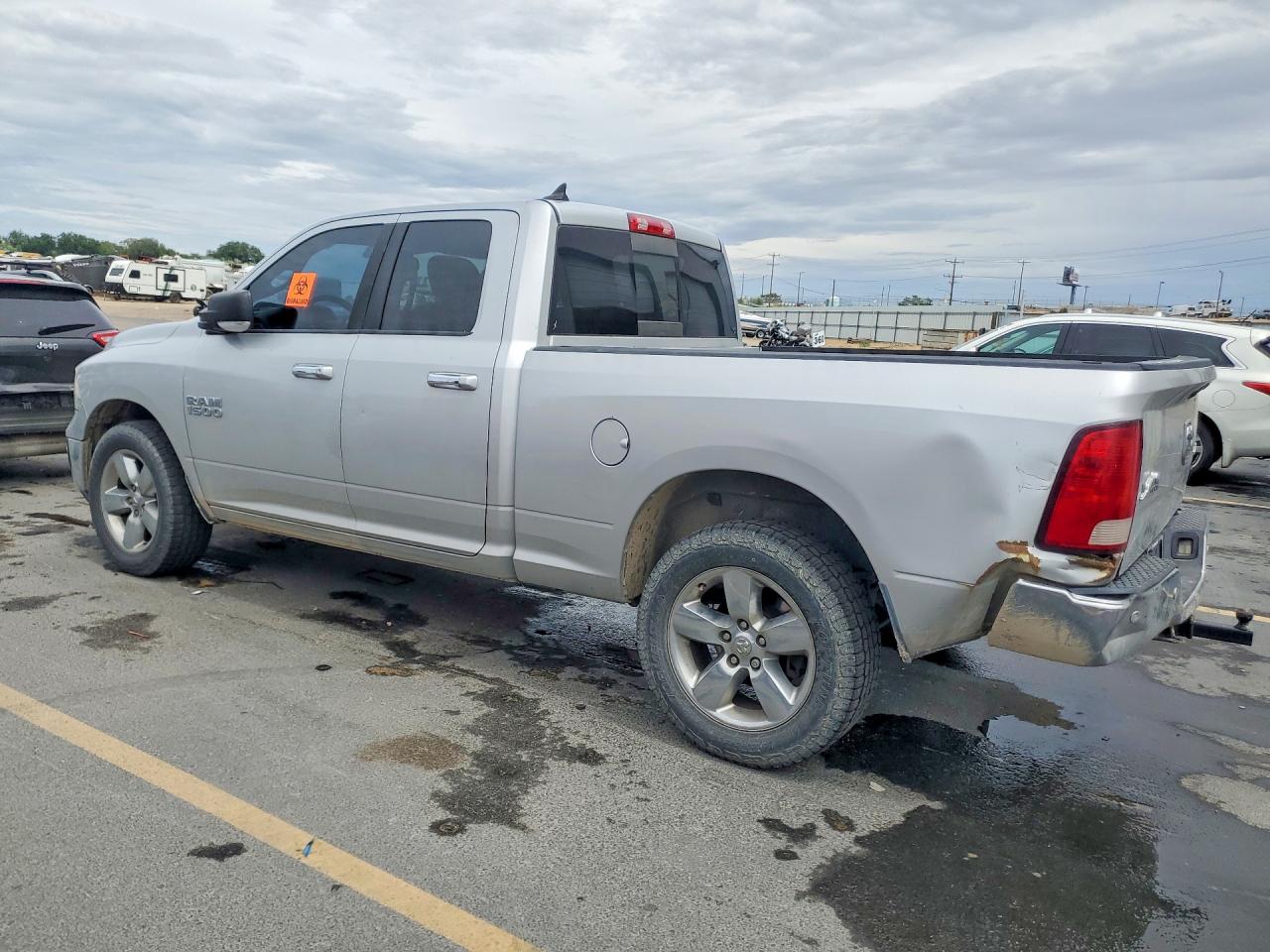 2015 Ram 1500 Slt Серебряный vin: 1C6RR7GG5FS660144