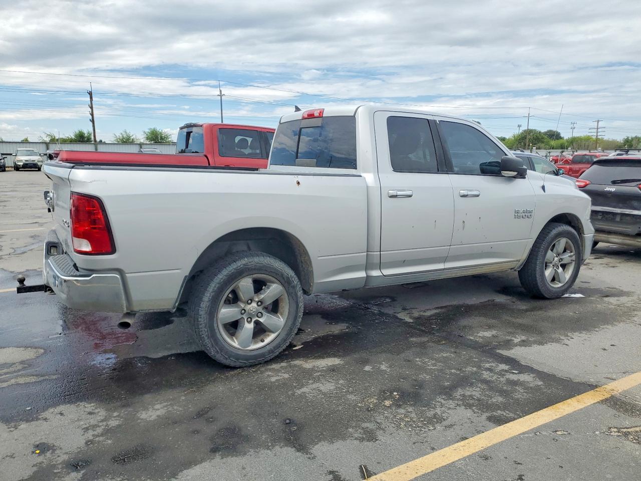 2015 Ram 1500 Slt Серебряный vin: 1C6RR7GG5FS660144