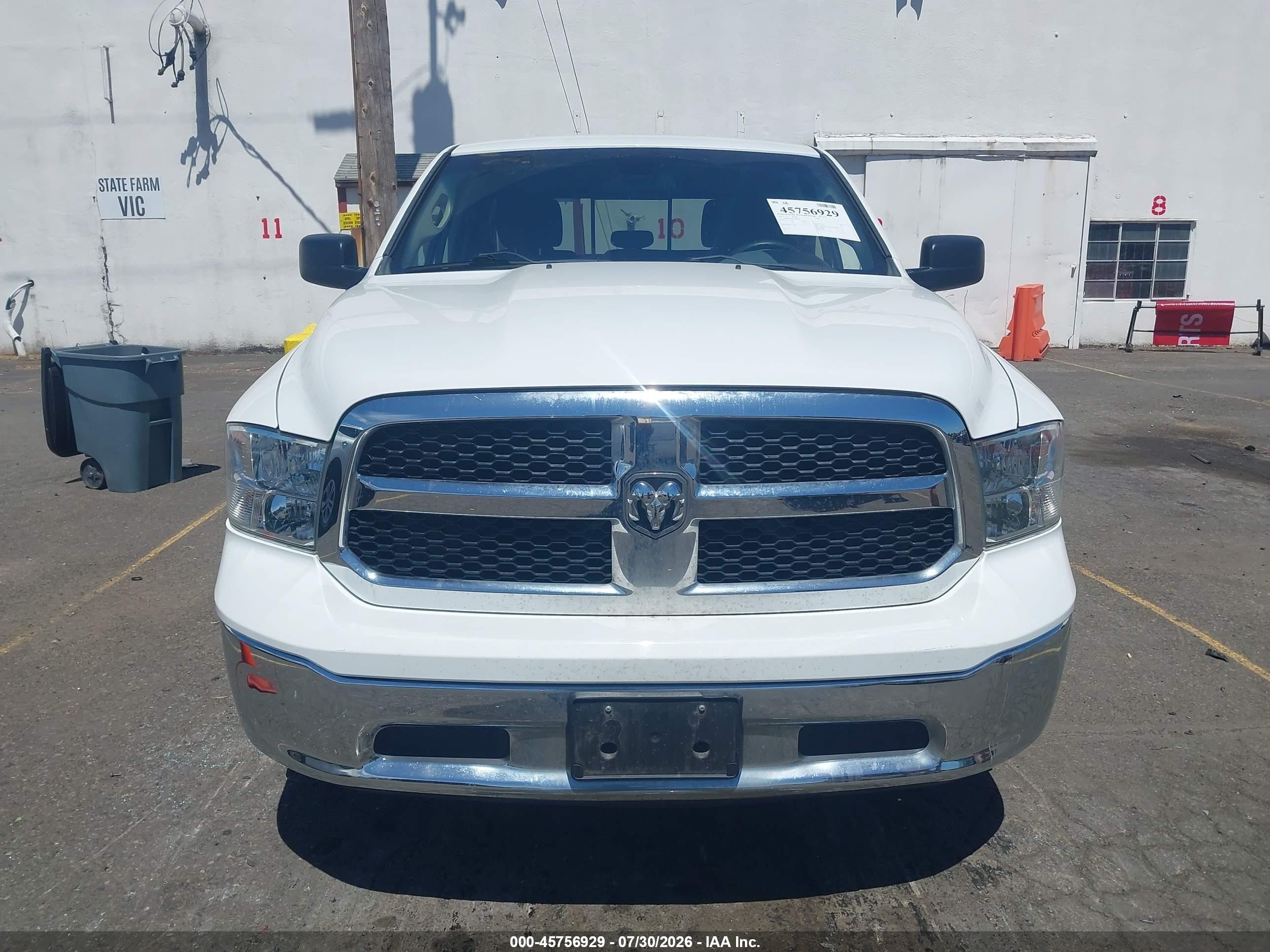 2015 Ram 1500 Slt Белый vin: 1C6RR7GG5FS693905