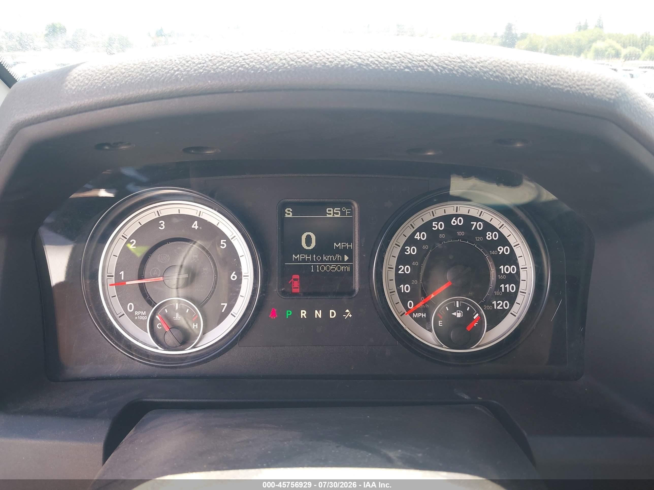 2015 Ram 1500 Slt Белый vin: 1C6RR7GG5FS693905