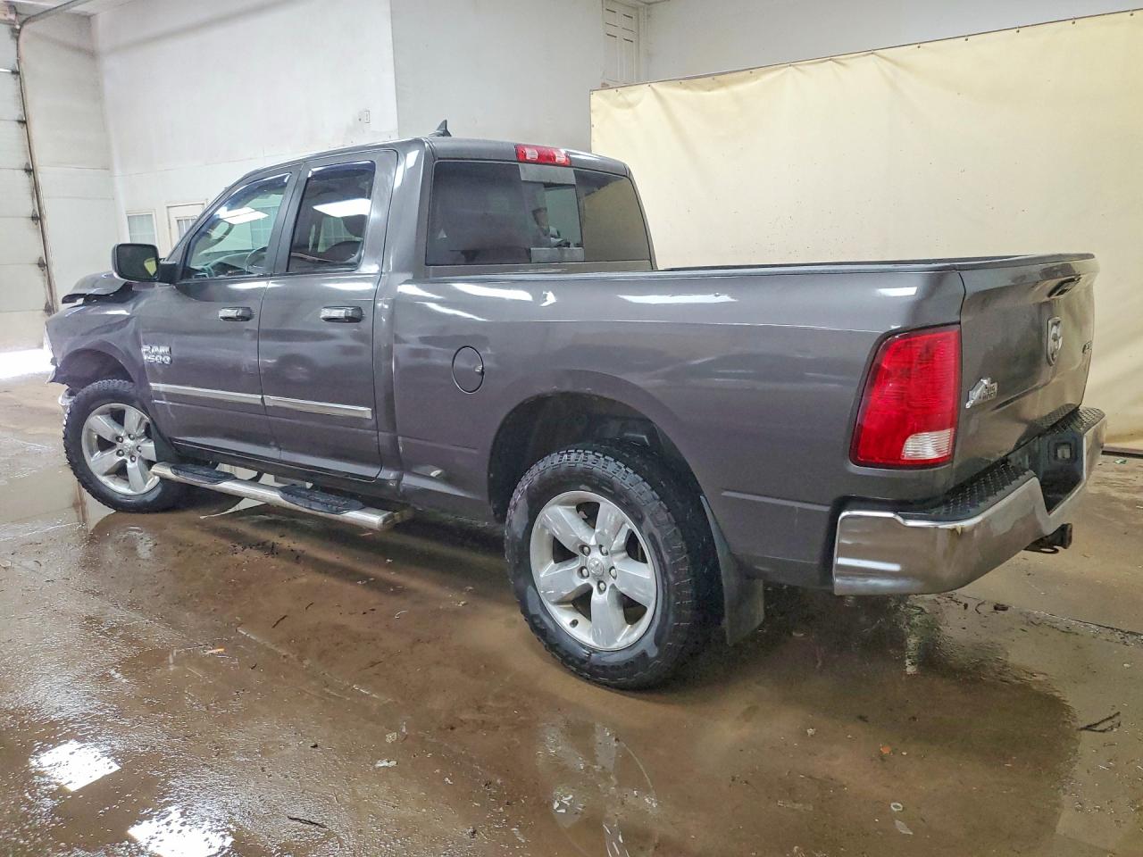 2014 Ram 1500 Slt Gray vin: 1C6RR7GG6ES169838