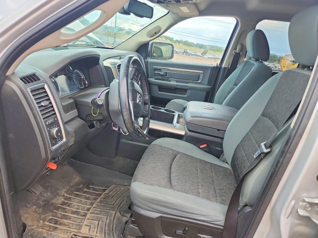 2014 Ram 1500 Slt Silver vin: 1C6RR7GG6ES177308