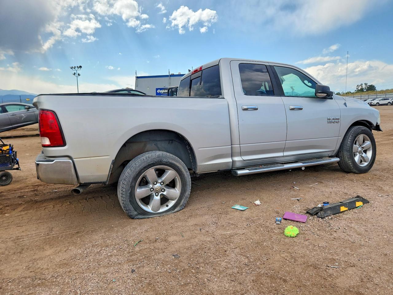 2014 Ram 1500 Slt Silver vin: 1C6RR7GG6ES177308