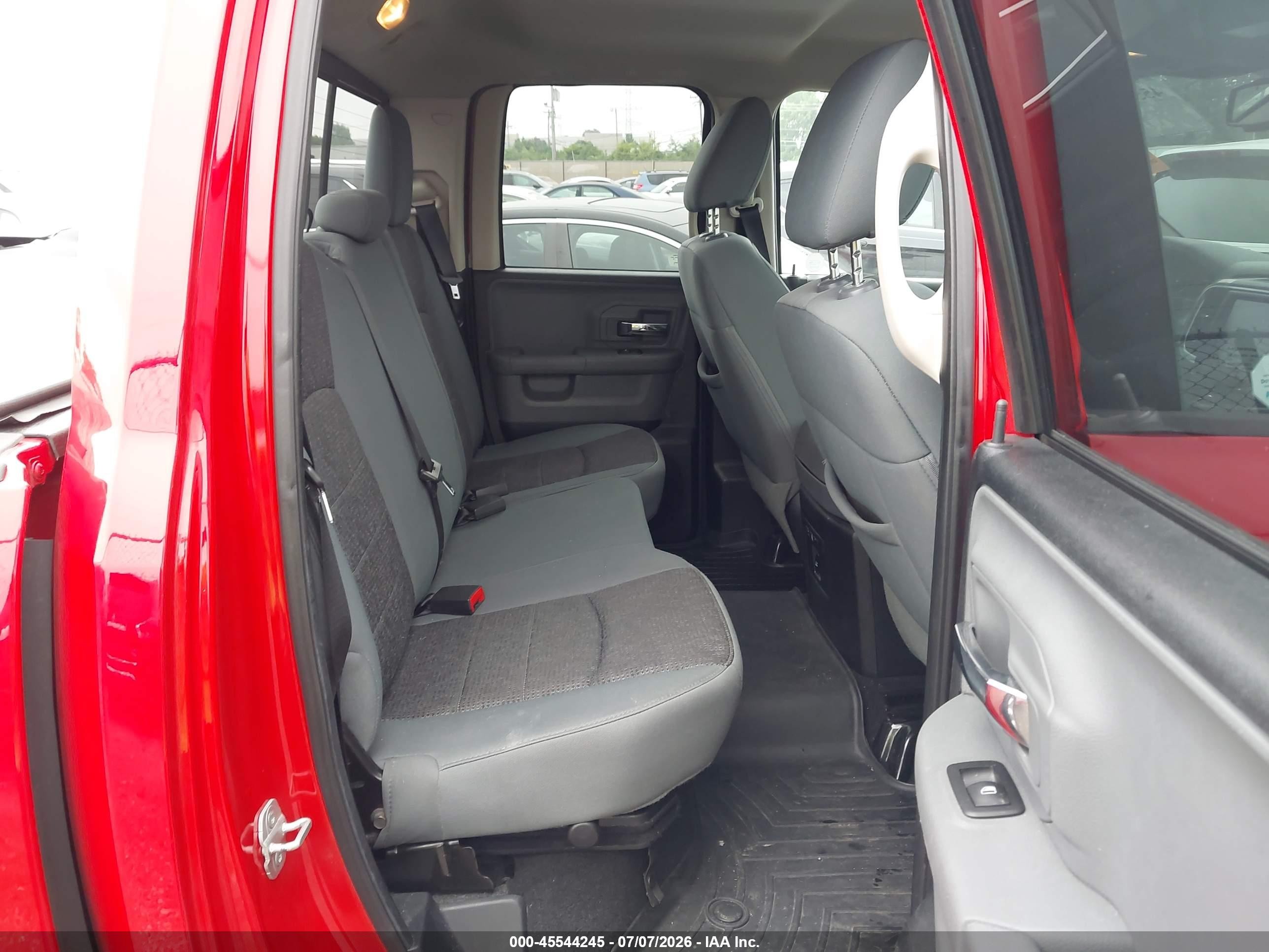 2014 Ram 1500 Big Horn Red vin: 1C6RR7GG6ES188065
