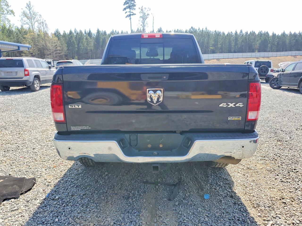 2016 Ram 1500 Slt Black vin: 1C6RR7GG6GS149429