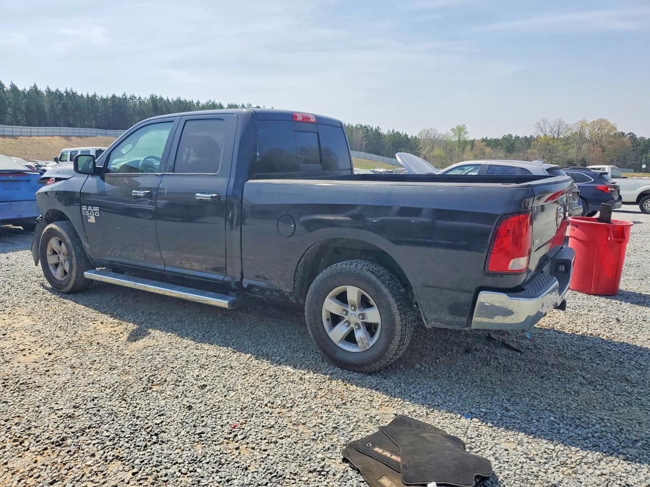 2016 Ram 1500 Slt Black vin: 1C6RR7GG6GS149429