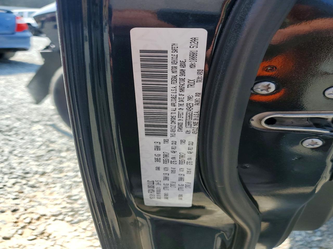 2016 Ram 1500 Slt Black vin: 1C6RR7GG6GS149429