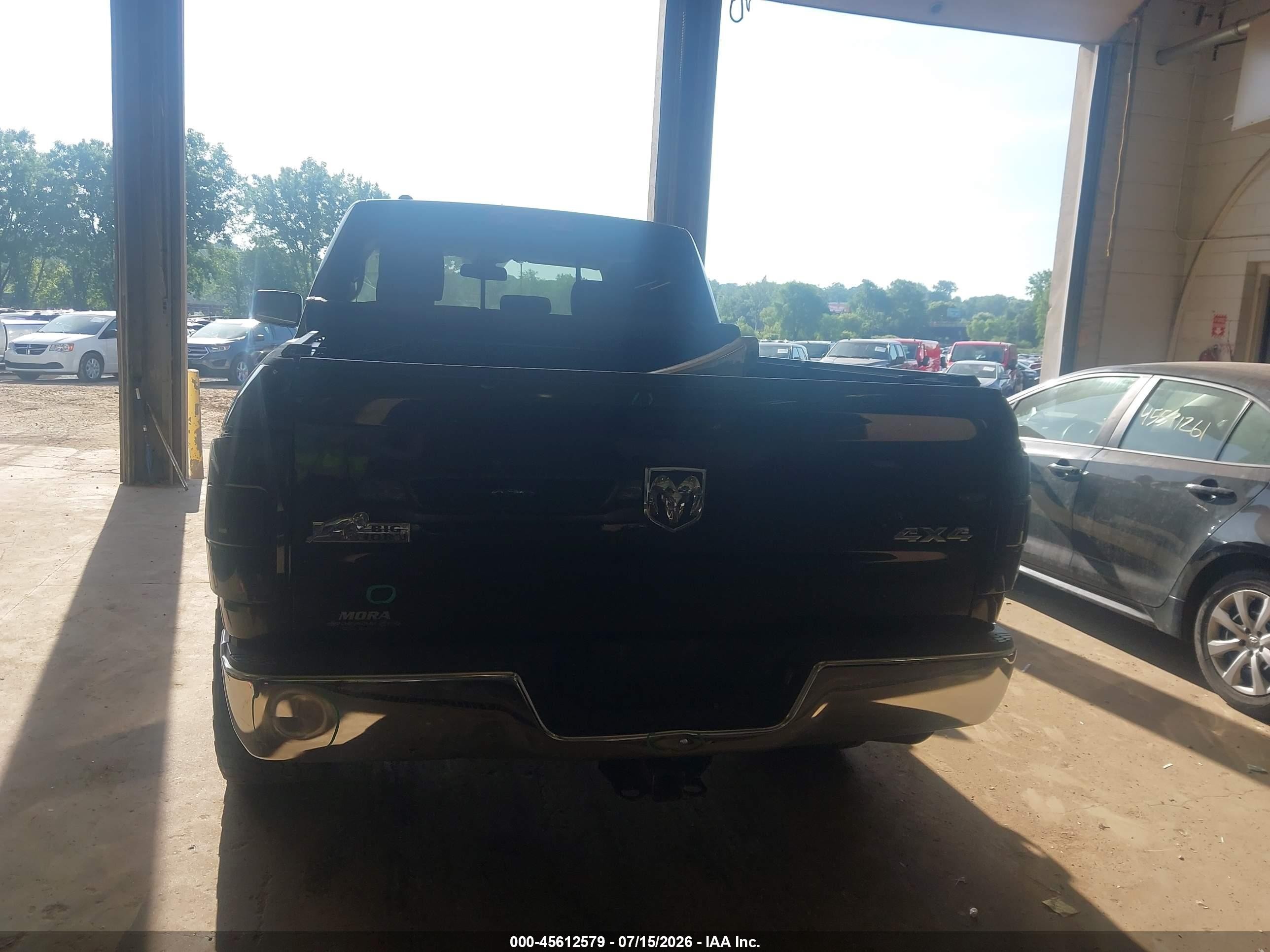 2013 Ram 1500 Slt Black vin: 1C6RR7GG7DS599036