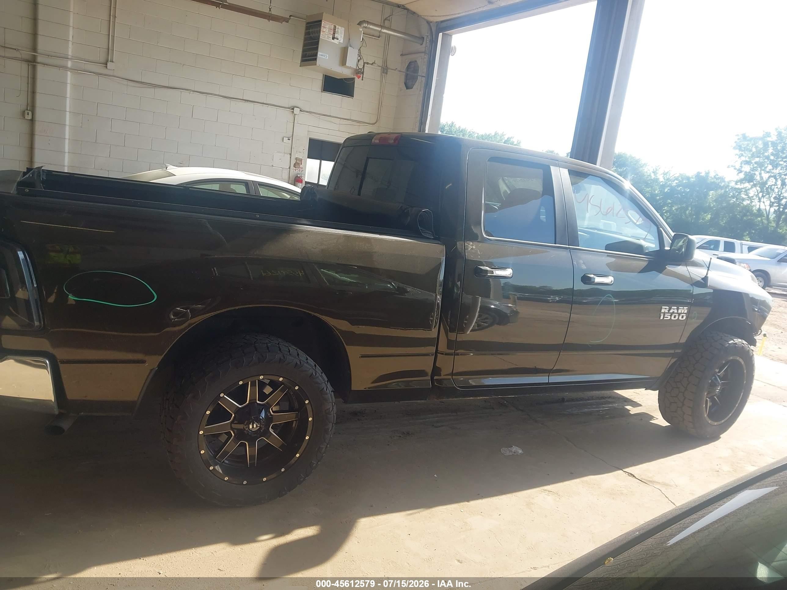 2013 Ram 1500 Slt Black vin: 1C6RR7GG7DS599036