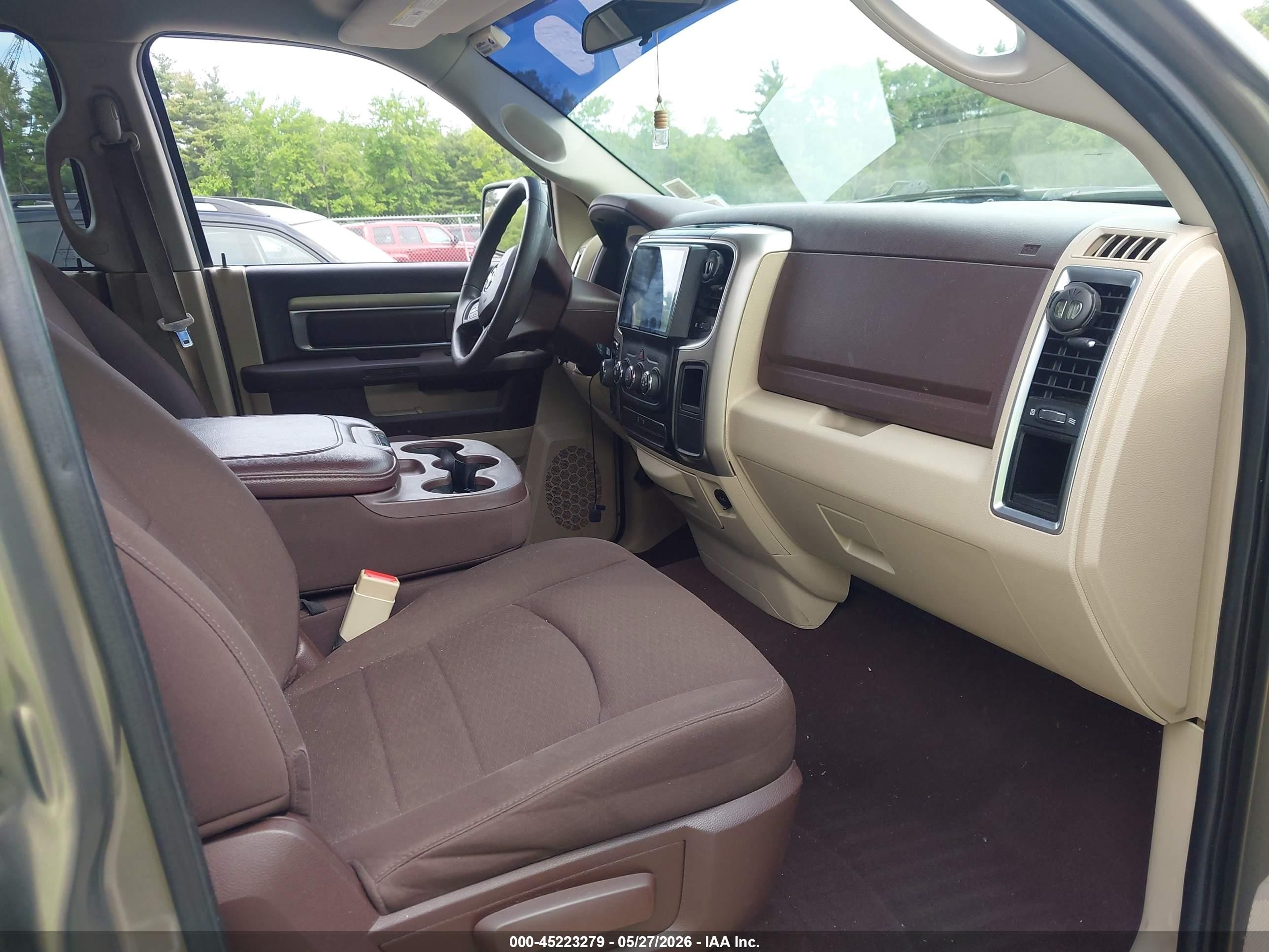 2013 Ram 1500 Slt Зеленый vin: 1C6RR7GG7DS677041
