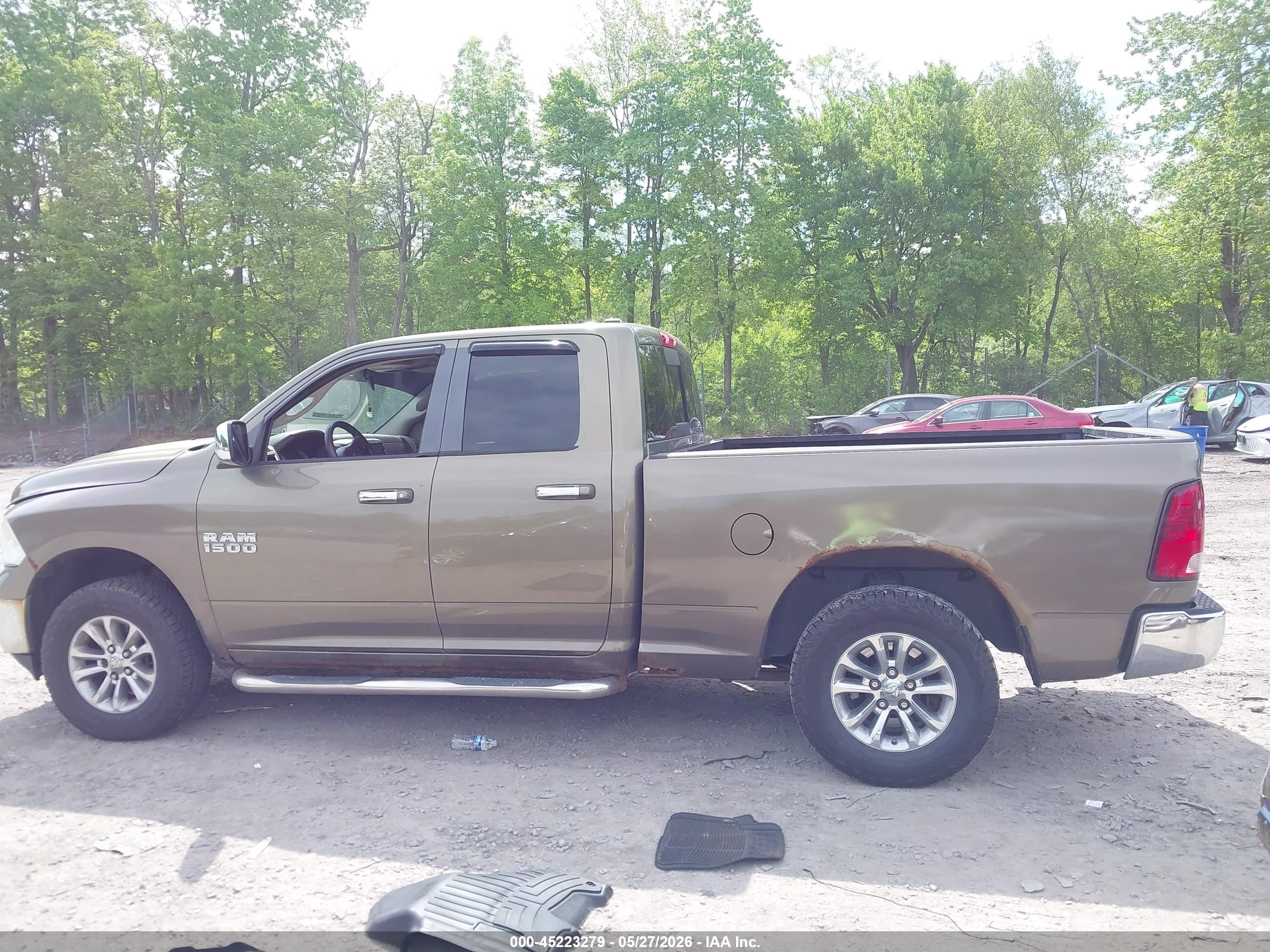 2013 Ram 1500 Slt Зеленый vin: 1C6RR7GG7DS677041