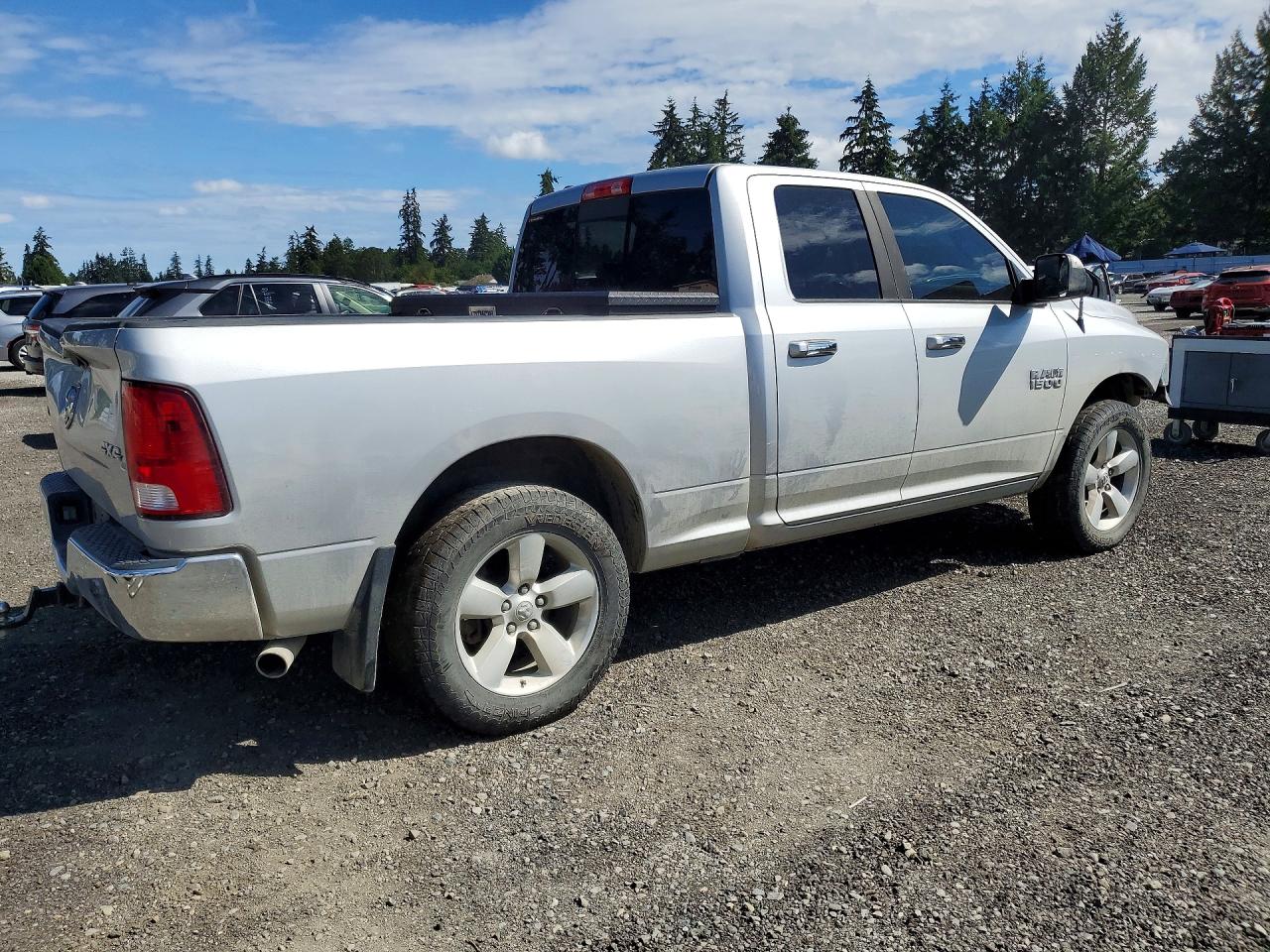 2015 Ram 1500 Slt Silver vin: 1C6RR7GG7FS605940