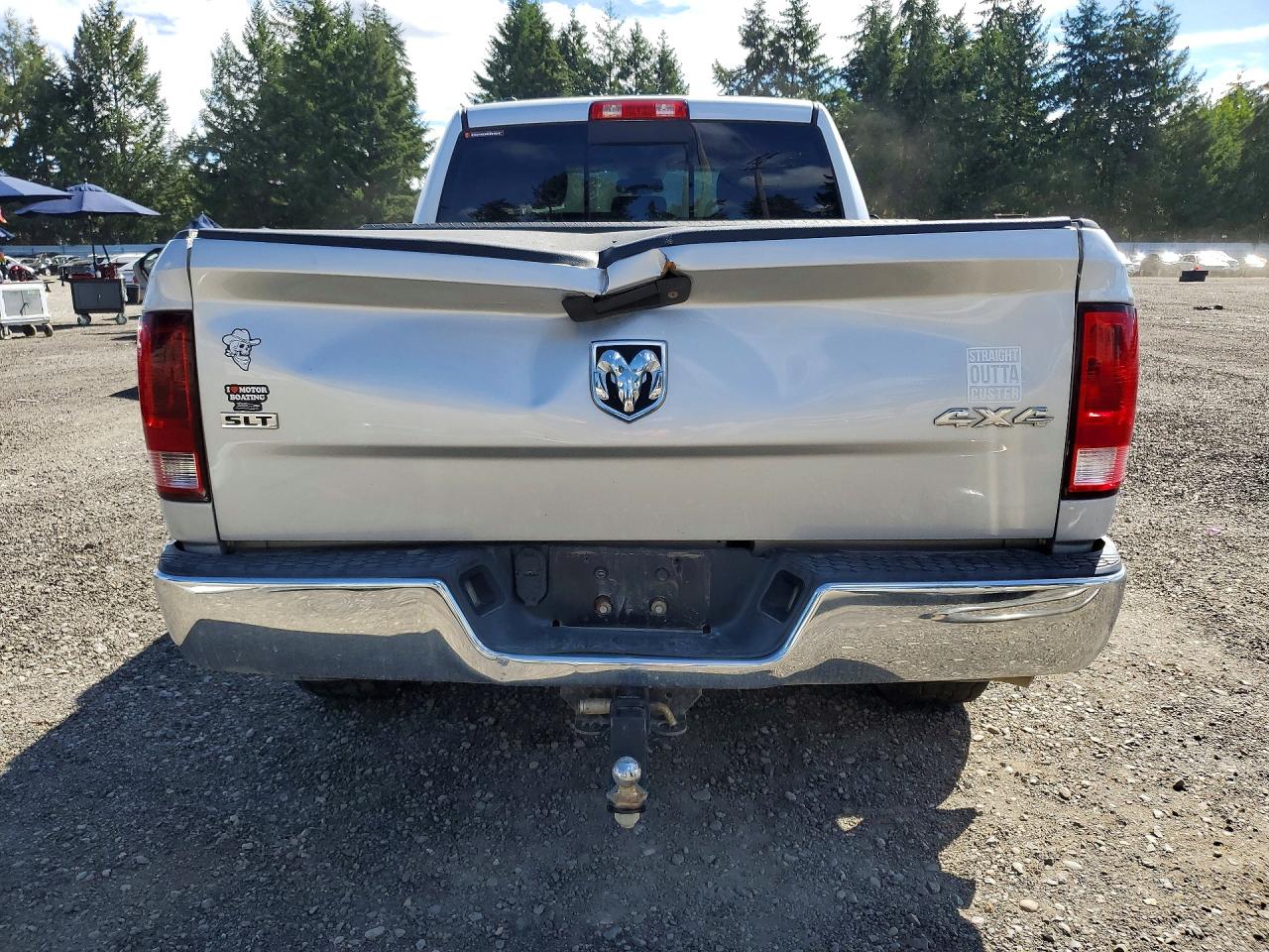 2015 Ram 1500 Slt Silver vin: 1C6RR7GG7FS605940