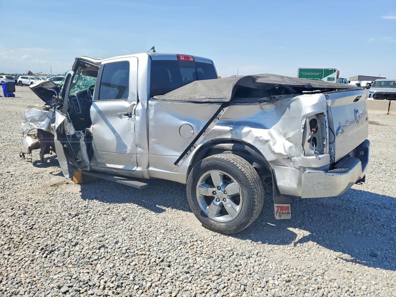2014 Ram 1500 Slt Silver vin: 1C6RR7GG8ES434114