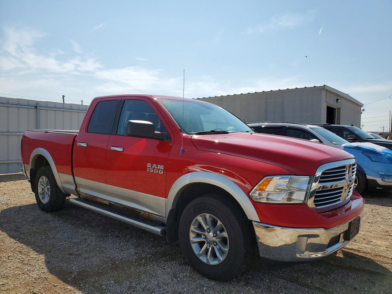 2013 Ram 1500 Slt Red vin: 1C6RR7GG9DS614152