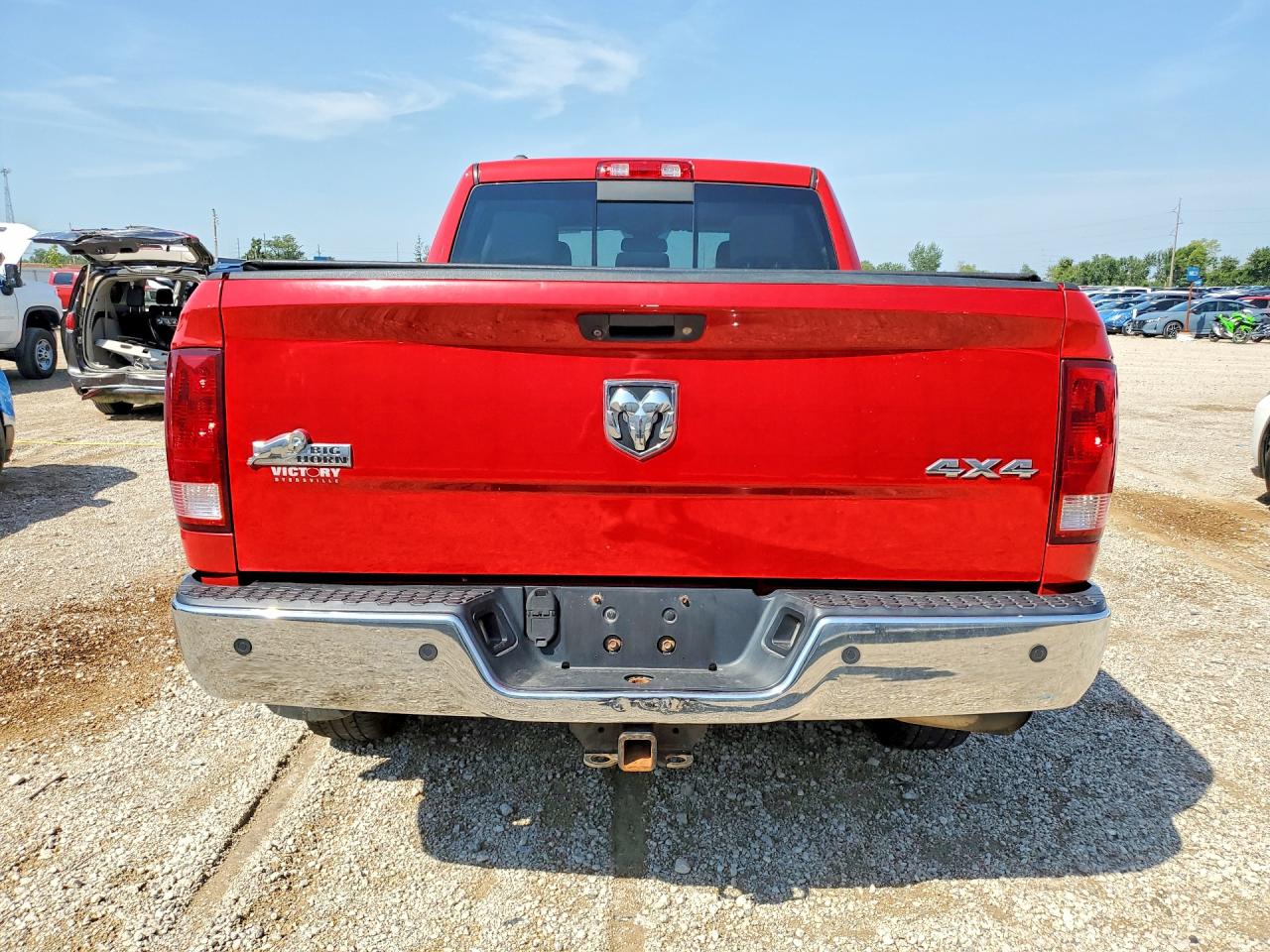 2013 Ram 1500 Slt Red vin: 1C6RR7GG9DS614152
