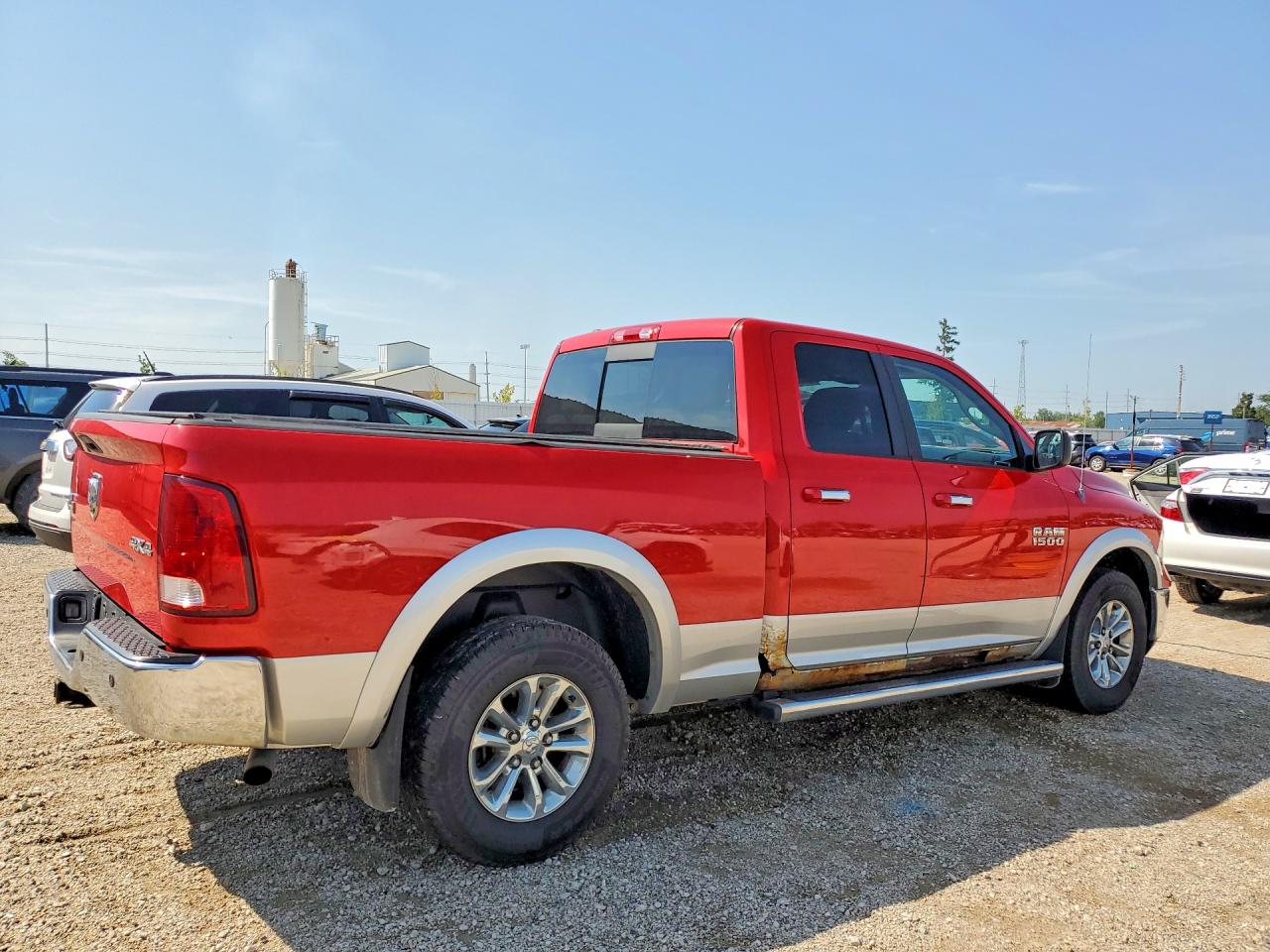 2013 Ram 1500 Slt Red vin: 1C6RR7GG9DS614152